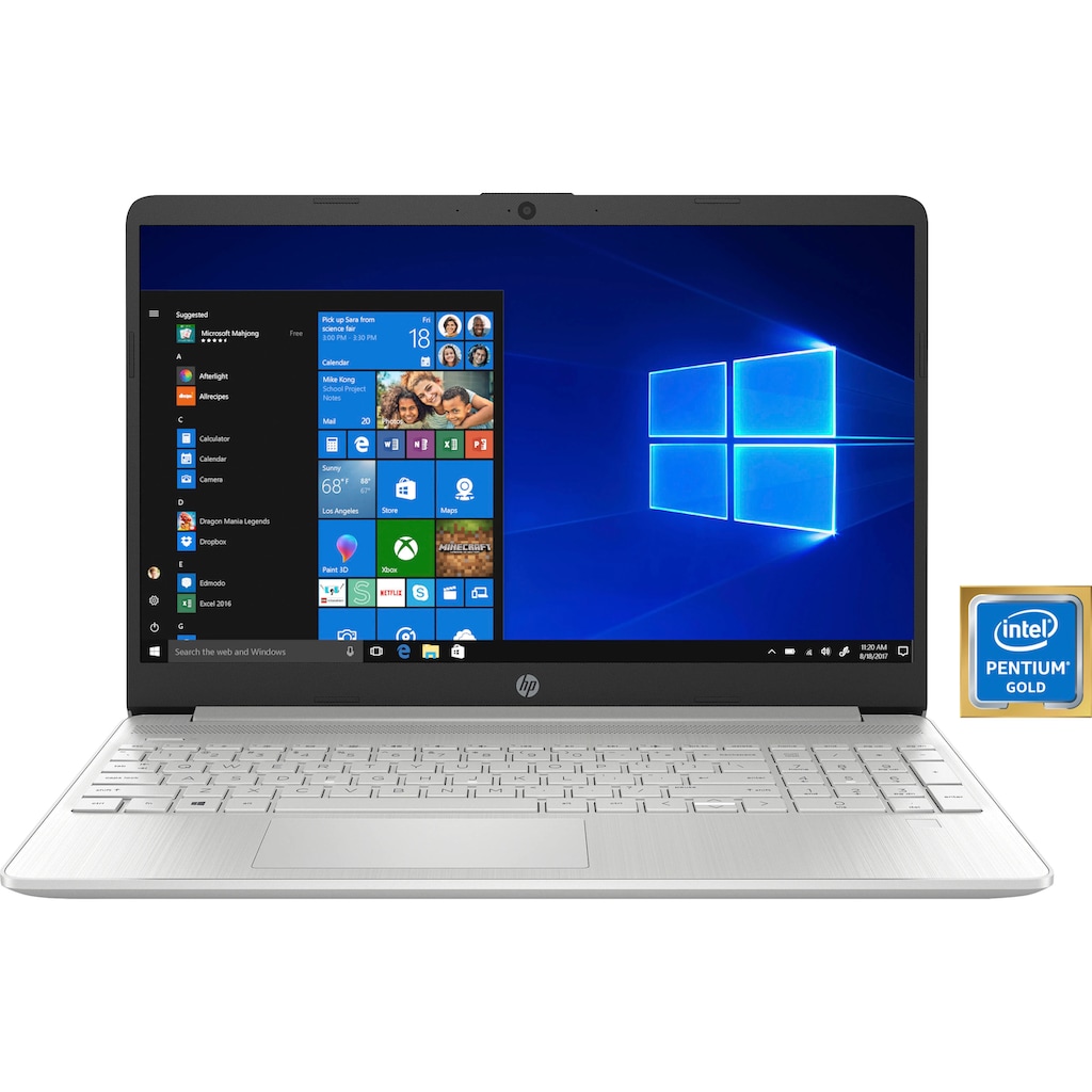 HP Notebook »15s-fq2226ng«, 39,6 cm, / 15,6 Zoll, Intel, Pentium Gold, UHD Graphics, 512 GB SSD