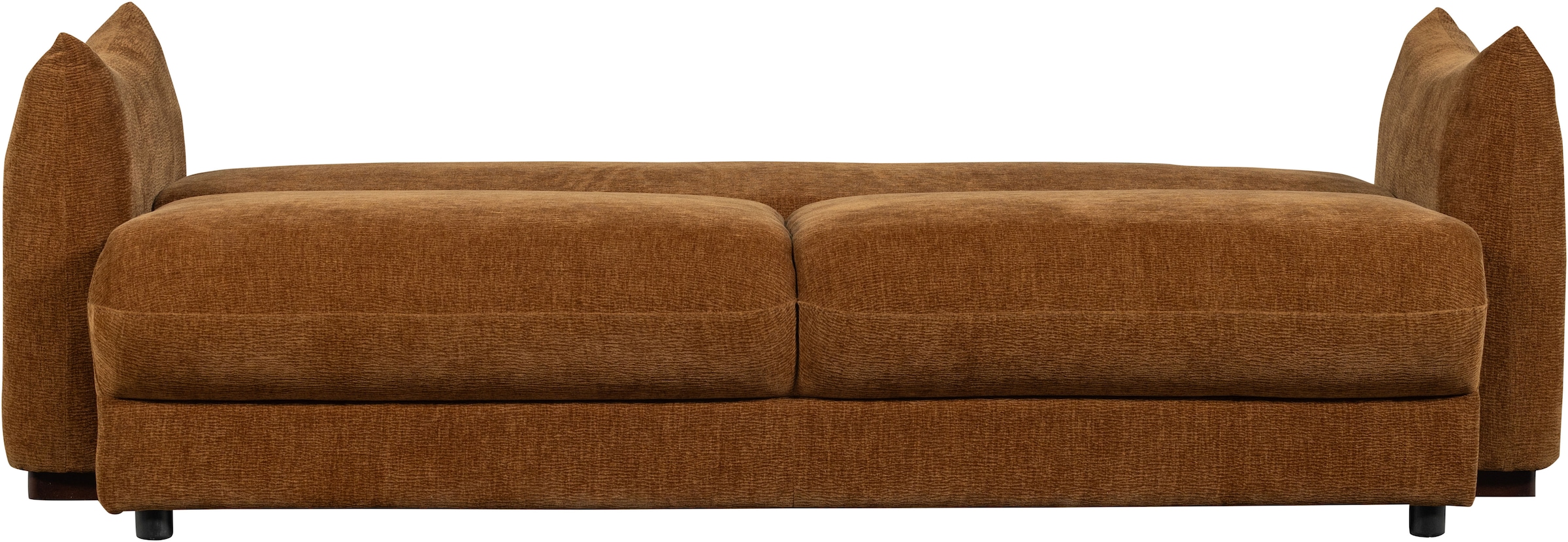 WOOOD Schlafsofa »Jonne Strukturbezug mit Schlaffunktion, H 92 x B 233 x T 105 cm« Tragkraft 220 kg, Sitzbreite 192 cm, Geringe Verschleißfestigkeit