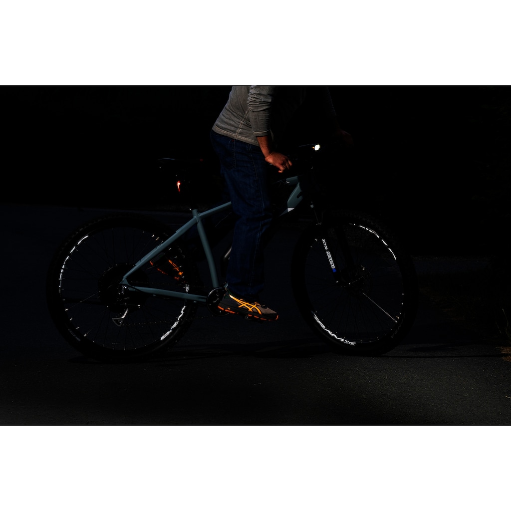 Prophete Fahrradbeleuchtung »LED Akku Beleuchtungs-Set«, (Set, 2)