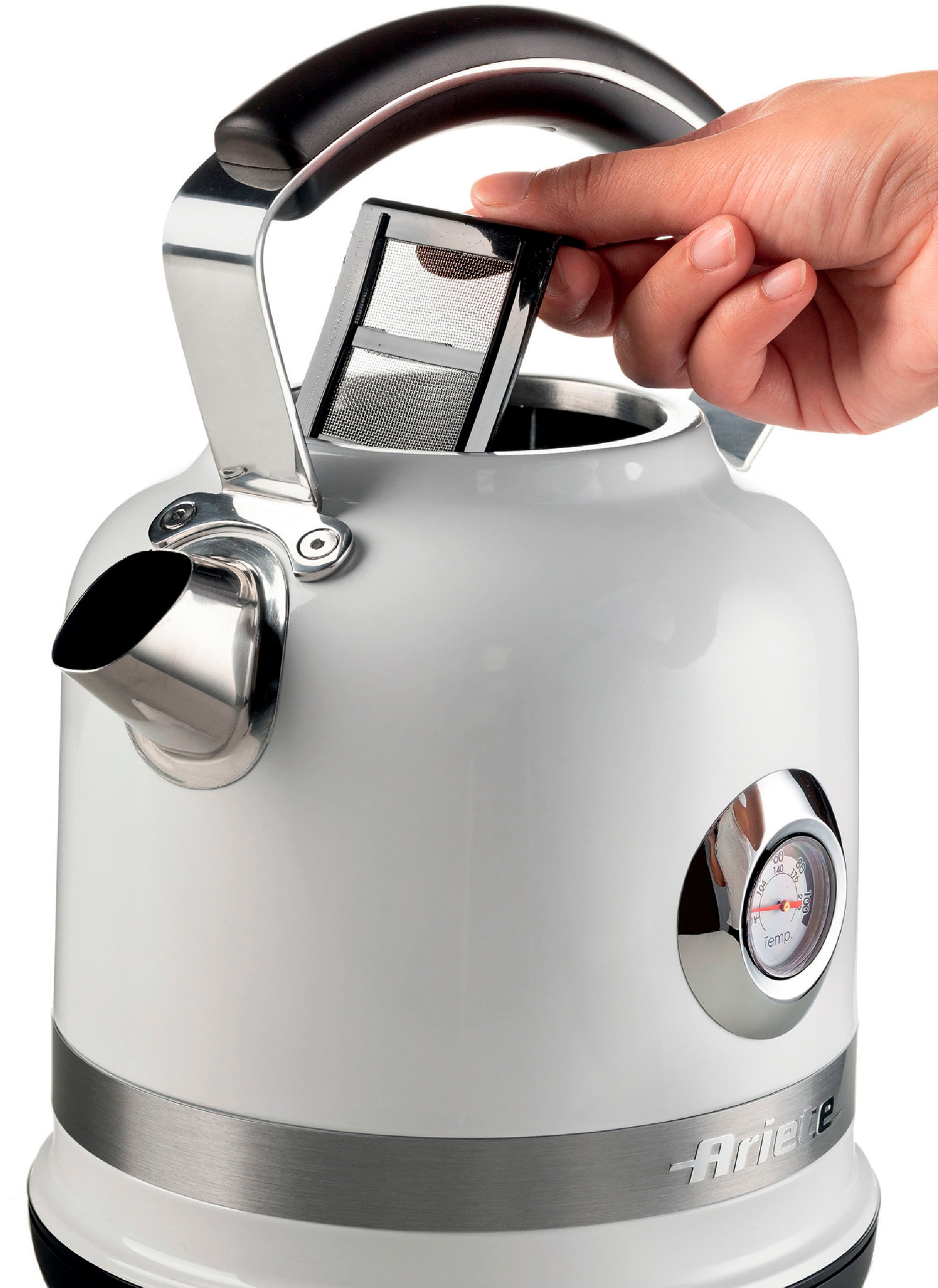 Ariete Wasserkocher »2854WH moderna«, 1,7 l, 2200 W