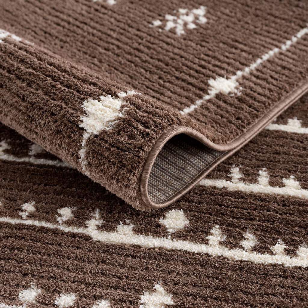 Carpet City Teppich »April 2308«, rechteckig, 10 mm Höhe, Läufer, weich durch Microfaser, Boho Ethno Look, Wohnzimmer