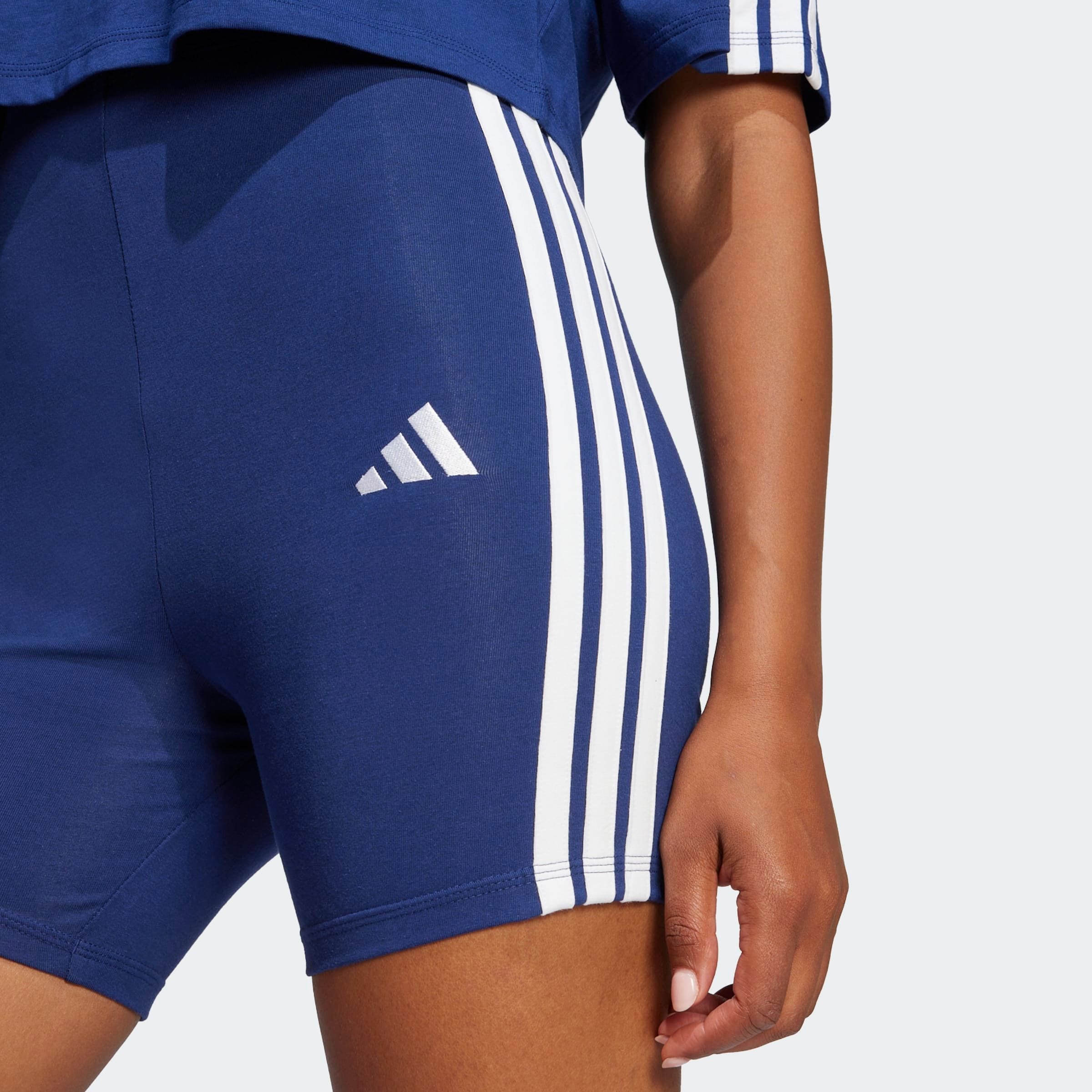 adidas Sportswear Trainingstights »W 3S SJ BK SHO«, (1 tlg.), kurze Leggings, mittelhoher Bund, flacher, elastischer Bund