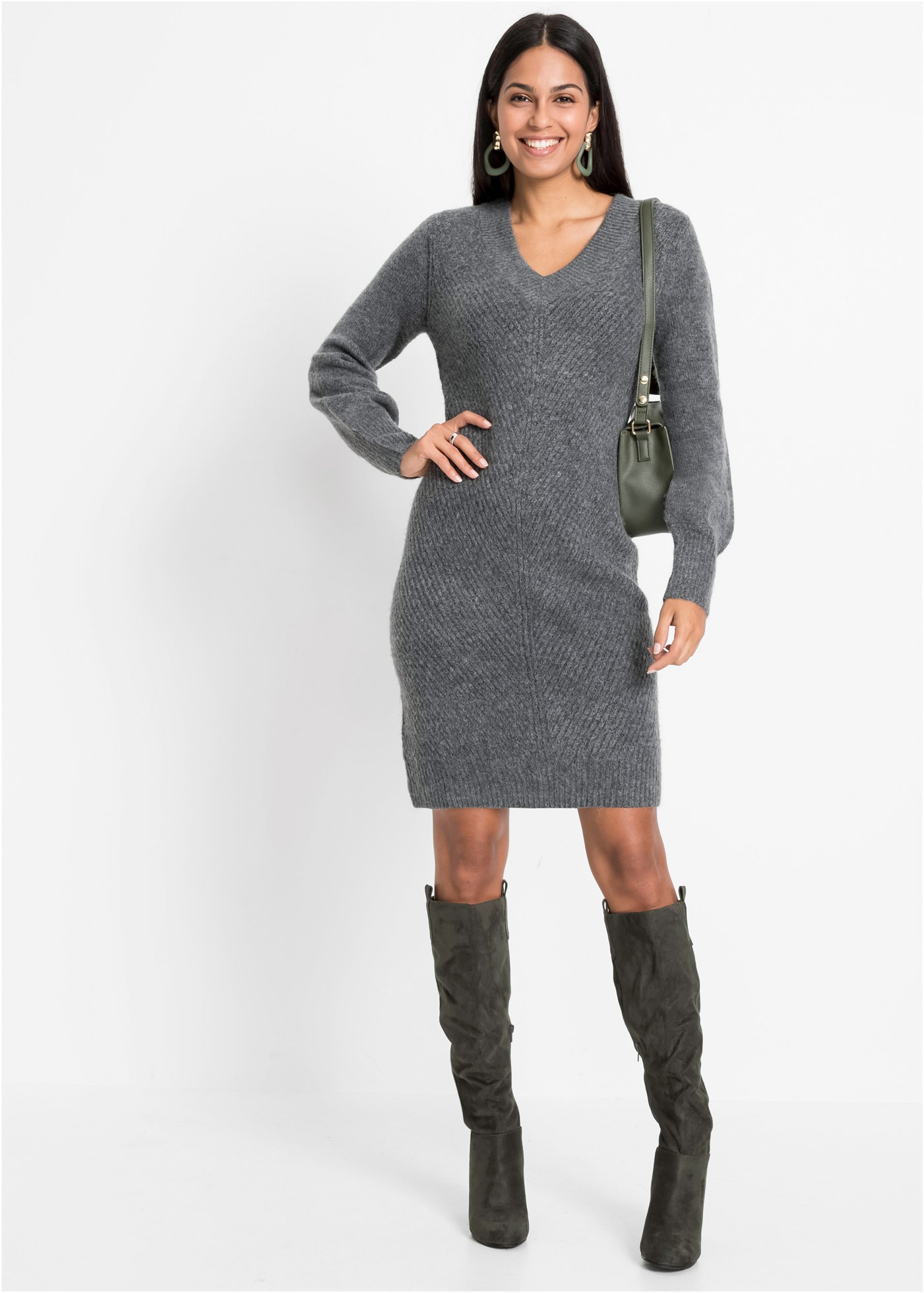 bonprix Strickkleid »Strickkleid« Strickkleid