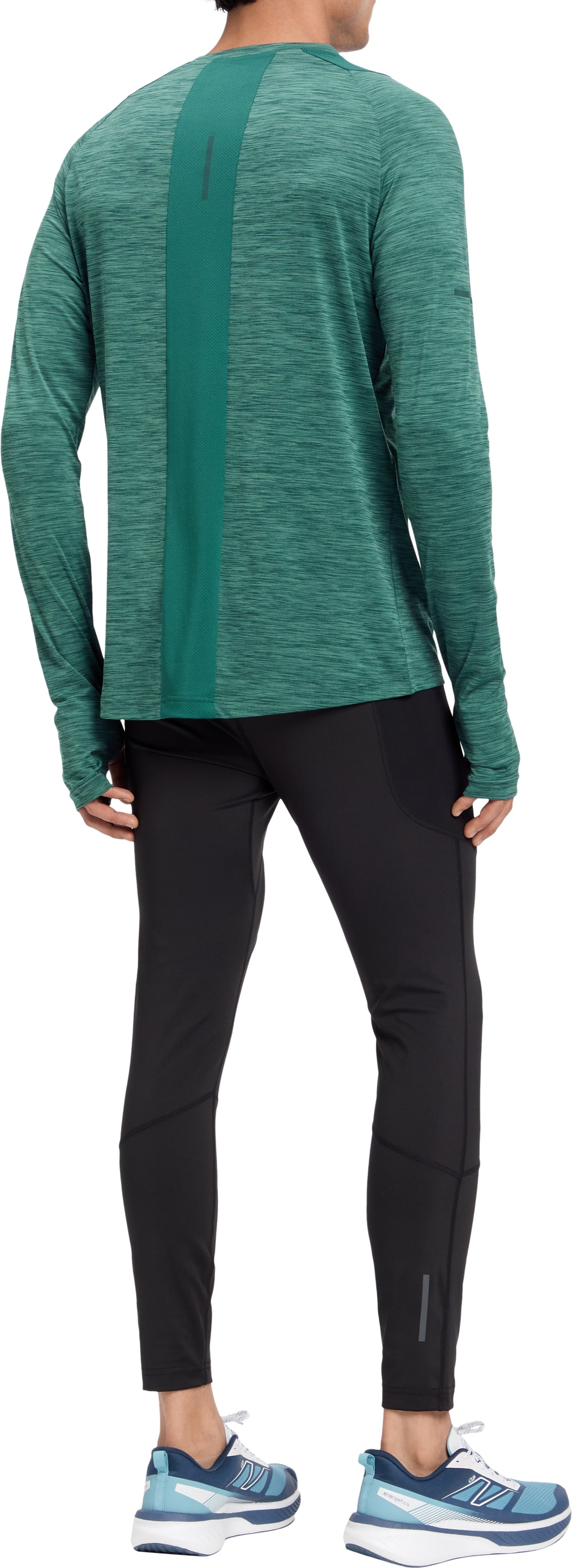 Energetics Laufshirt »HE.-LANGARMSHIRT AILO LS M« Langarm, elastisches Material, atmungsaktive Mesheinsätze