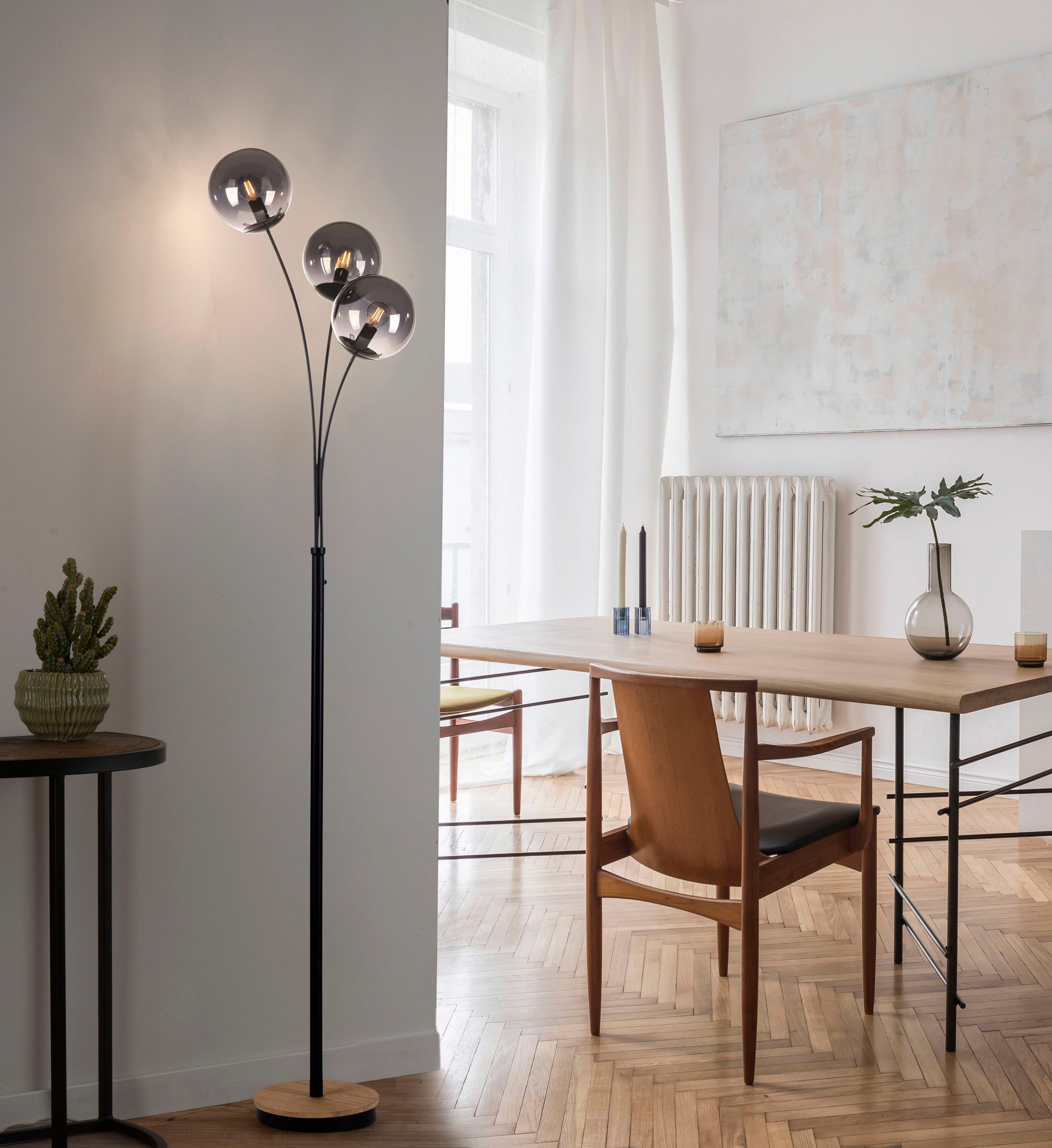 JUST LIGHT Stehlampe »GREEN WIDO« E14 1 Stk.