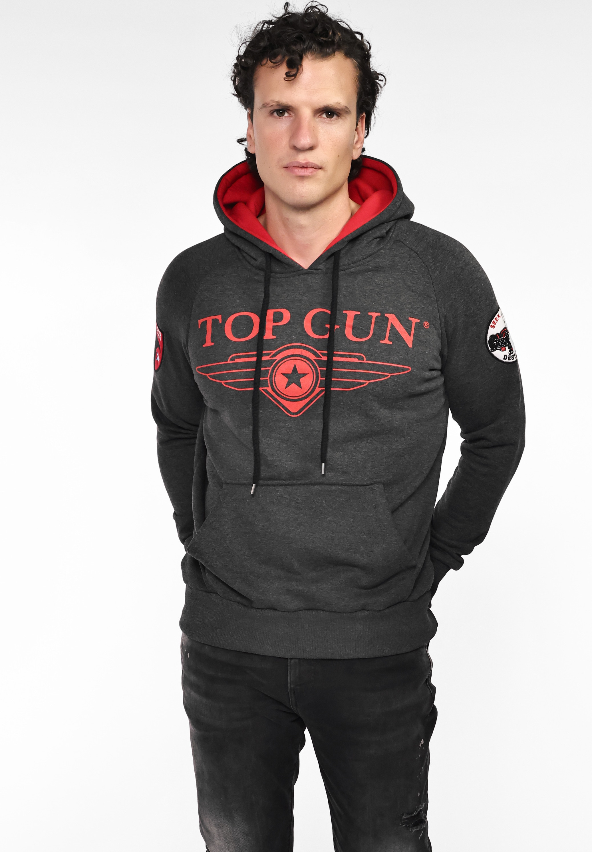 TOP GUN Kapuzenpullover »Hoodie Defender TG20191012«