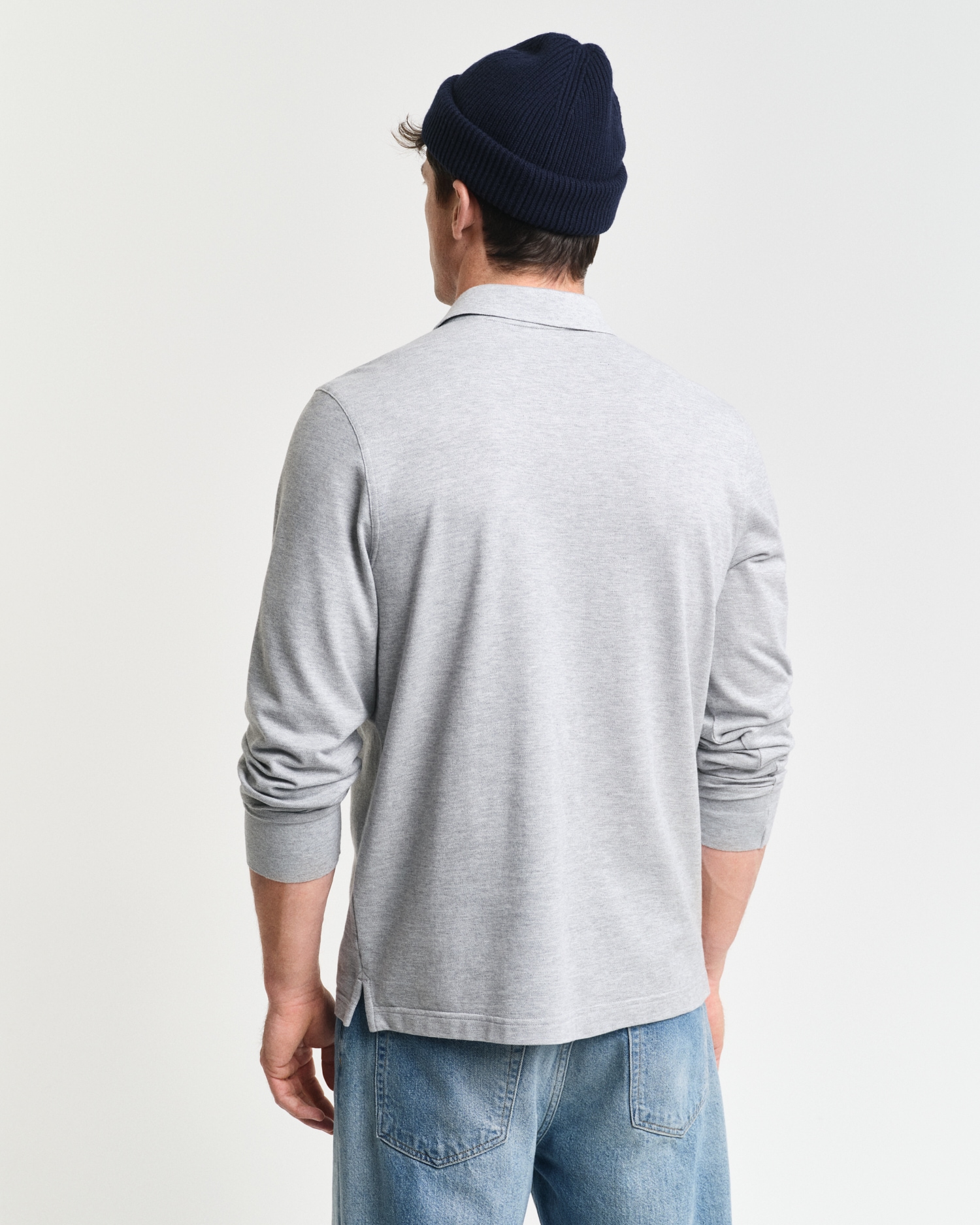 Gant Poloshirt »REG SHIELD LS PIQUE RUGGER«, mit Logotickerei auf der Brust