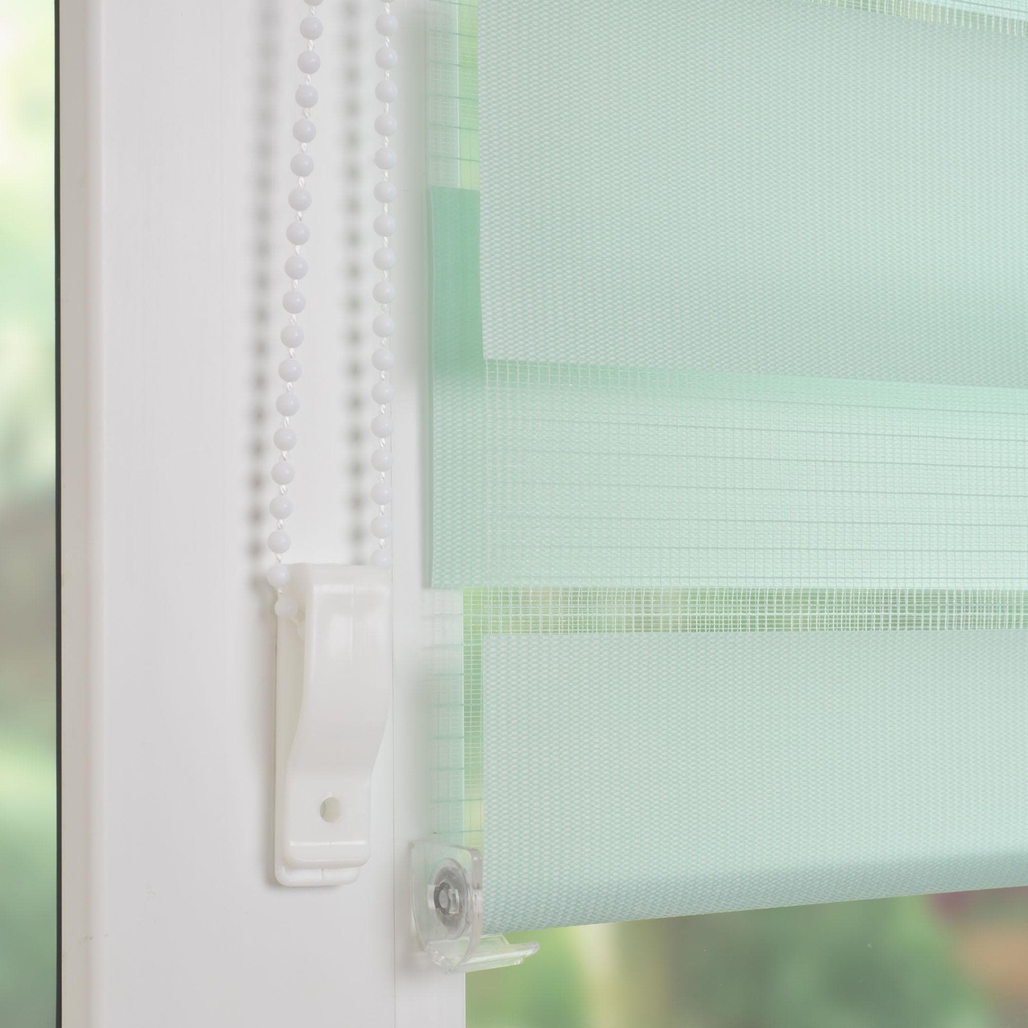 Liedeco Doppelrollo »Klemmfix-Duo-Rollo« Lichtschutz ohne Bohren 1 Stück