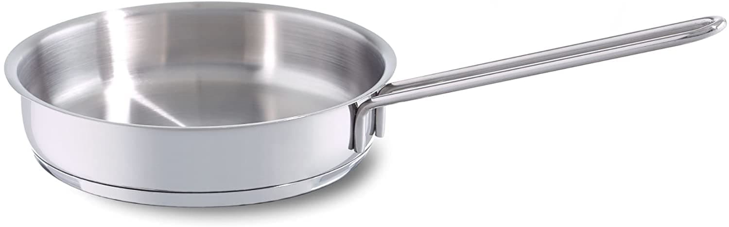 Fissler Bratpfanne "häppchen" Edelstahl 18/10 1 Stk. tlg. Induktions-geeignet, unbeschichtet