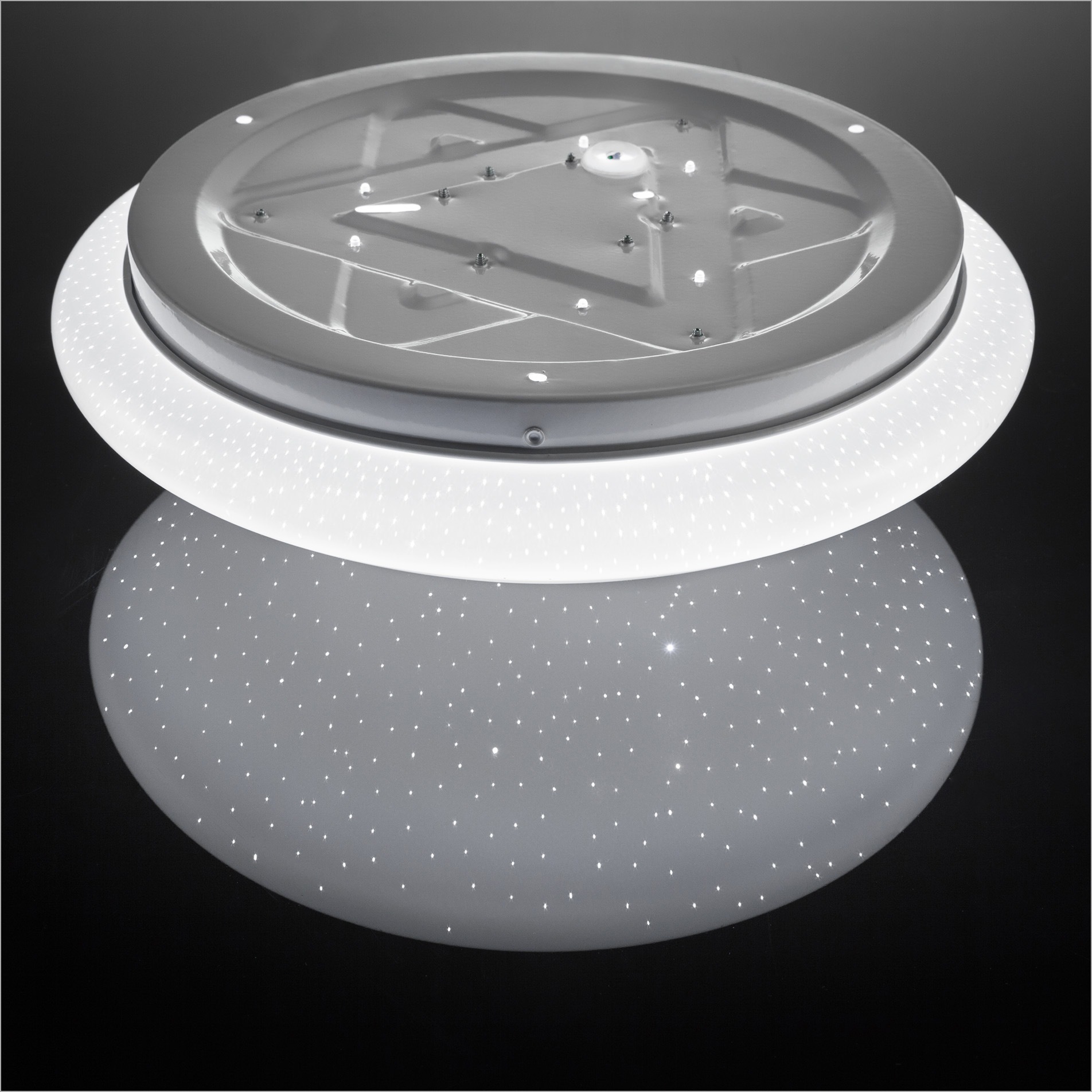 12W 1 Garantie Sternenlicht Deckenlampe | mit online »Astro«, 280mm flammig-flammig, LED Jahren XXL Ø 1200lm 3 4.000K kaufen LED Deckenleuchte IP20 B.K.Licht
