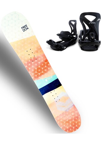 F2 Snowboard »FTWO FREEDOM WOMAN APRICOT 21/22«, (Set) kaufen