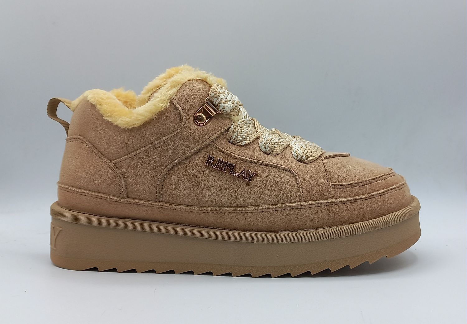 Replay Schnürschuh »SANTA RUN«  Sneaker, Plateauschuh mit seitlichem Label