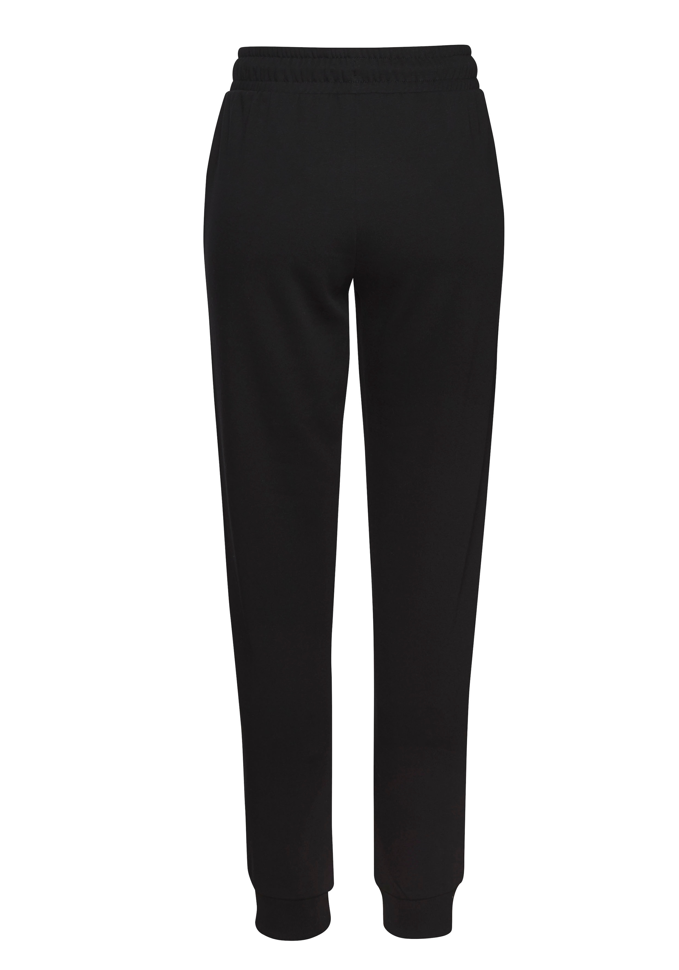 Buffalo Sweathose, Loungehose mit seitlichen Taschen und kleinem Druck, Loungewear