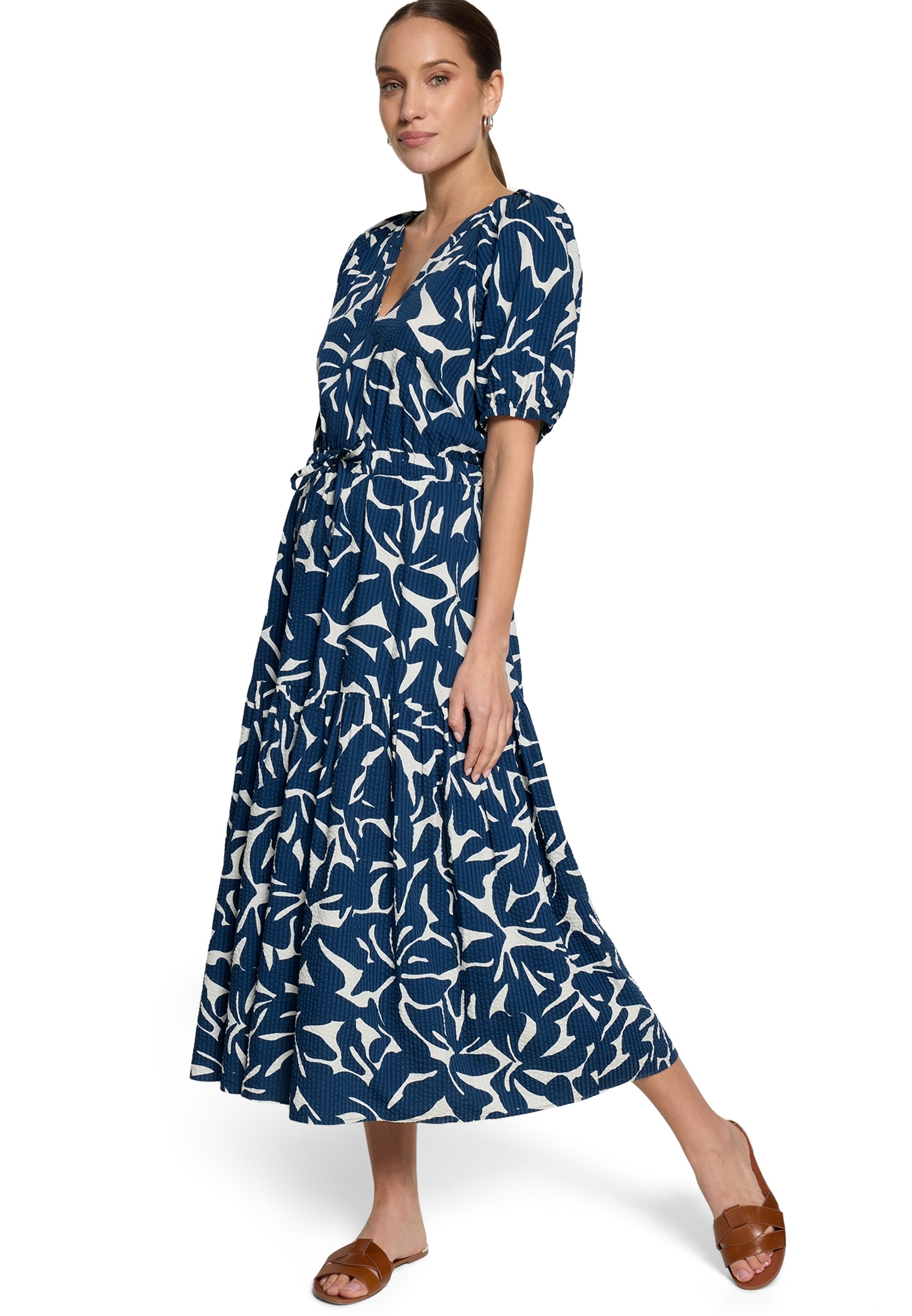 Zero Maxikleid »Maxikleid kurzarm«