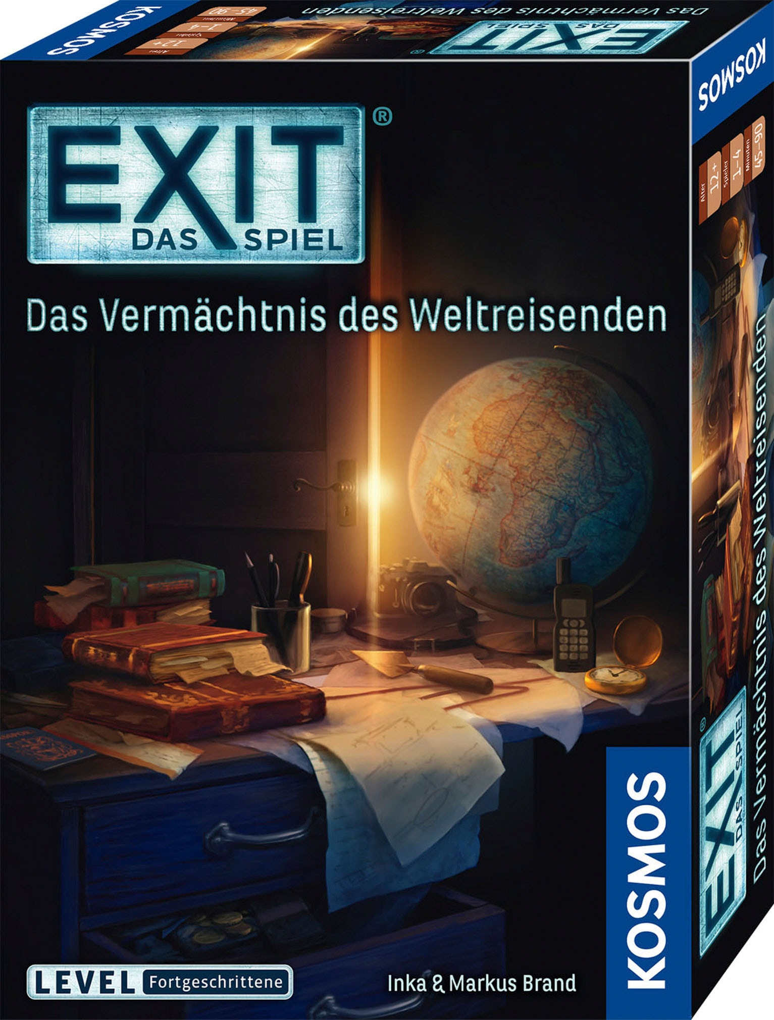 Kosmos Spiel »EXIT, Das Spiel, Das Vermächtnis des Weltreisenden«, Made in Germany