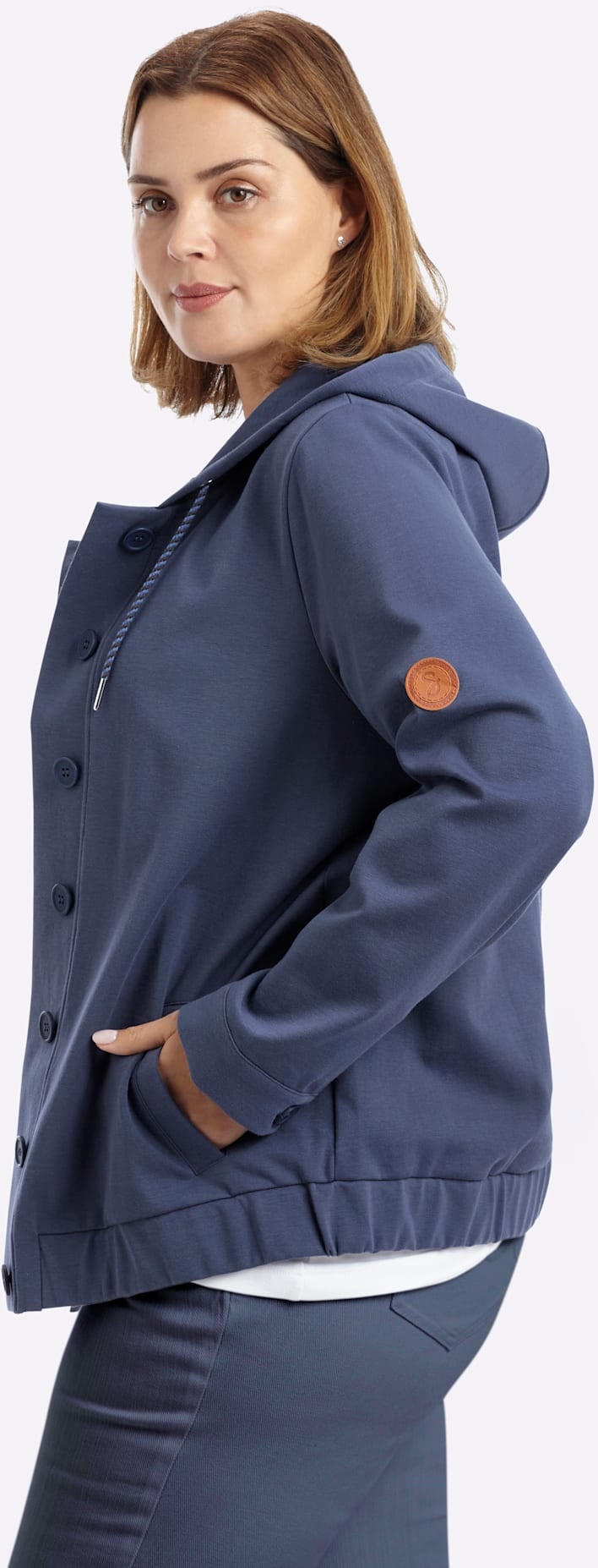 Sheego Shirtjacke »Blouson« 1