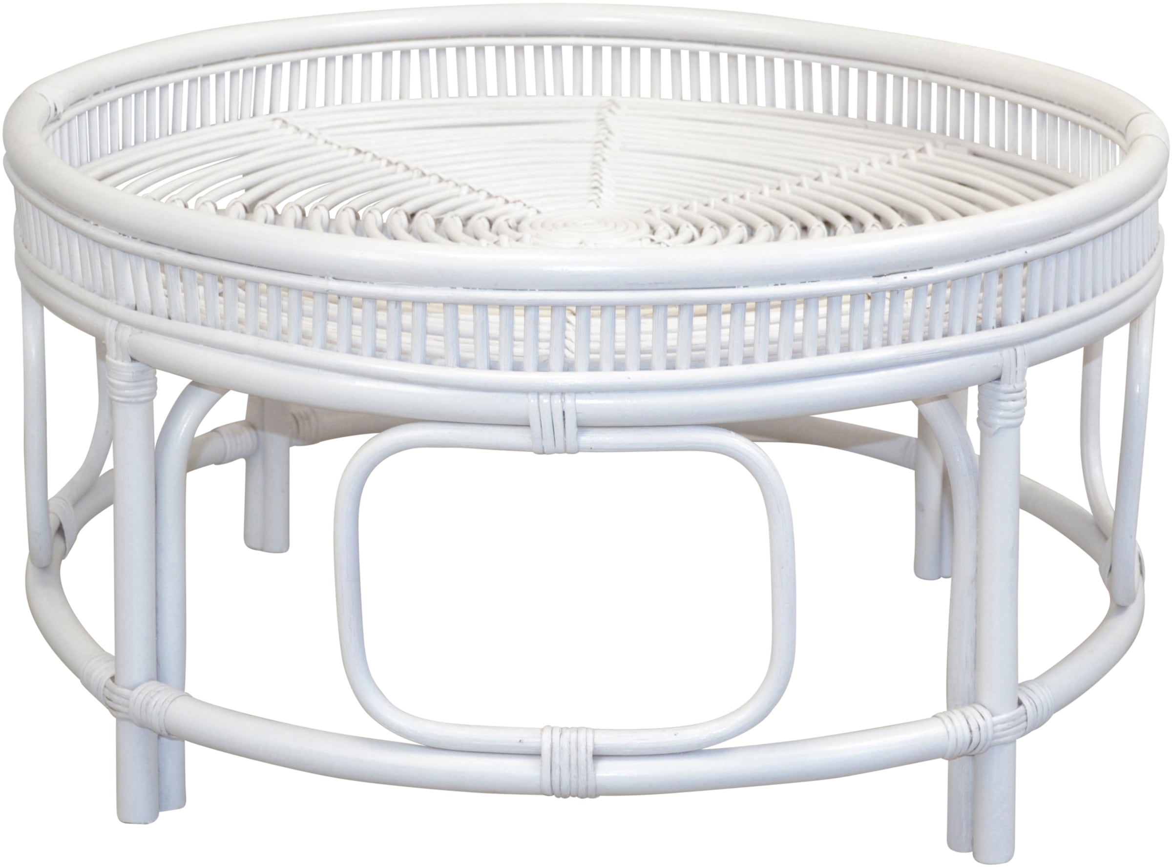 Couchtisch, weiß (weiß, weiß, weiß), B/H/T: 75cm x 41cm x 75cm