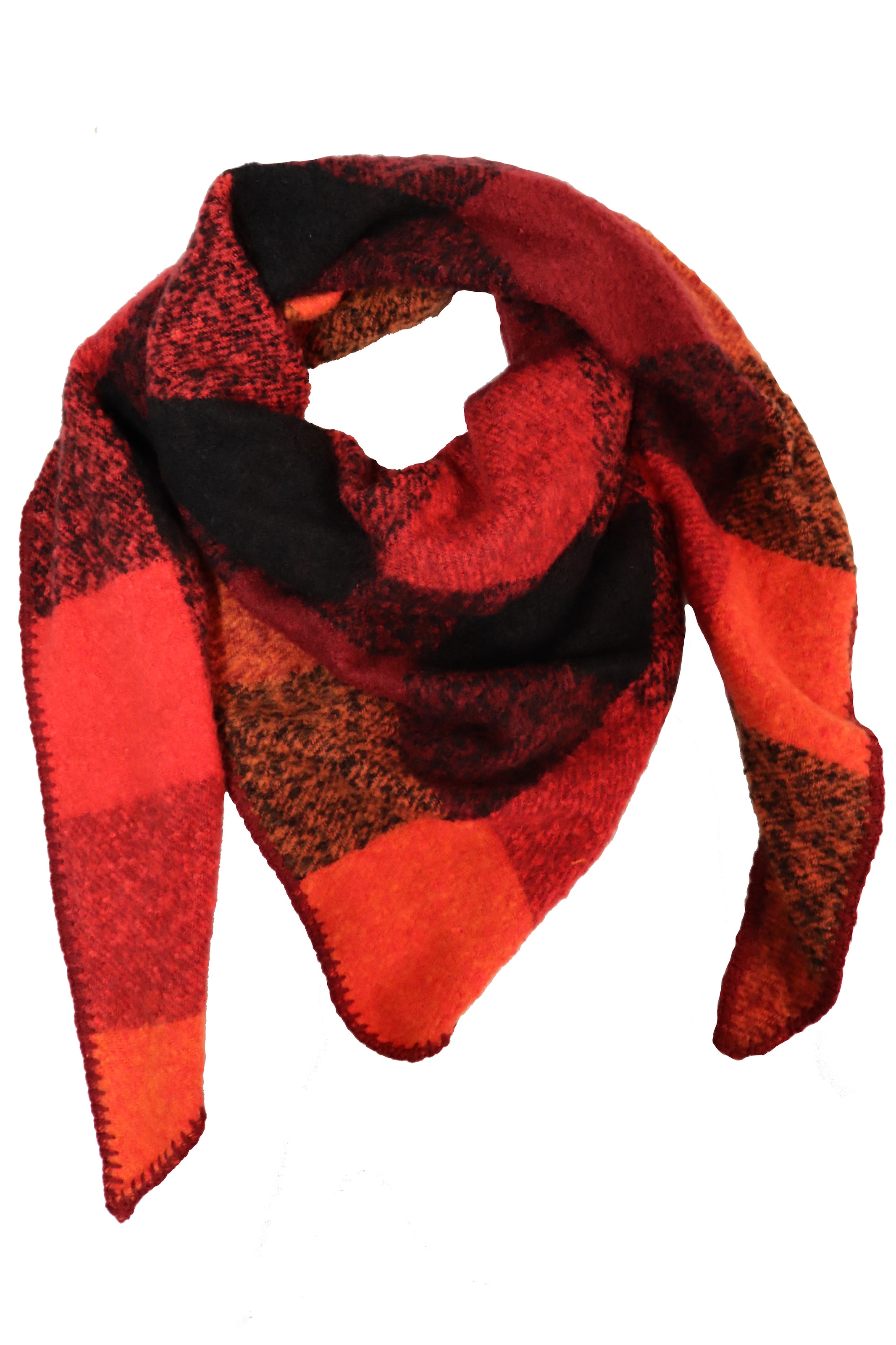 Capelli New York Modeschal Packung, -,  Karomuster, Dreieckstuch, wärmend