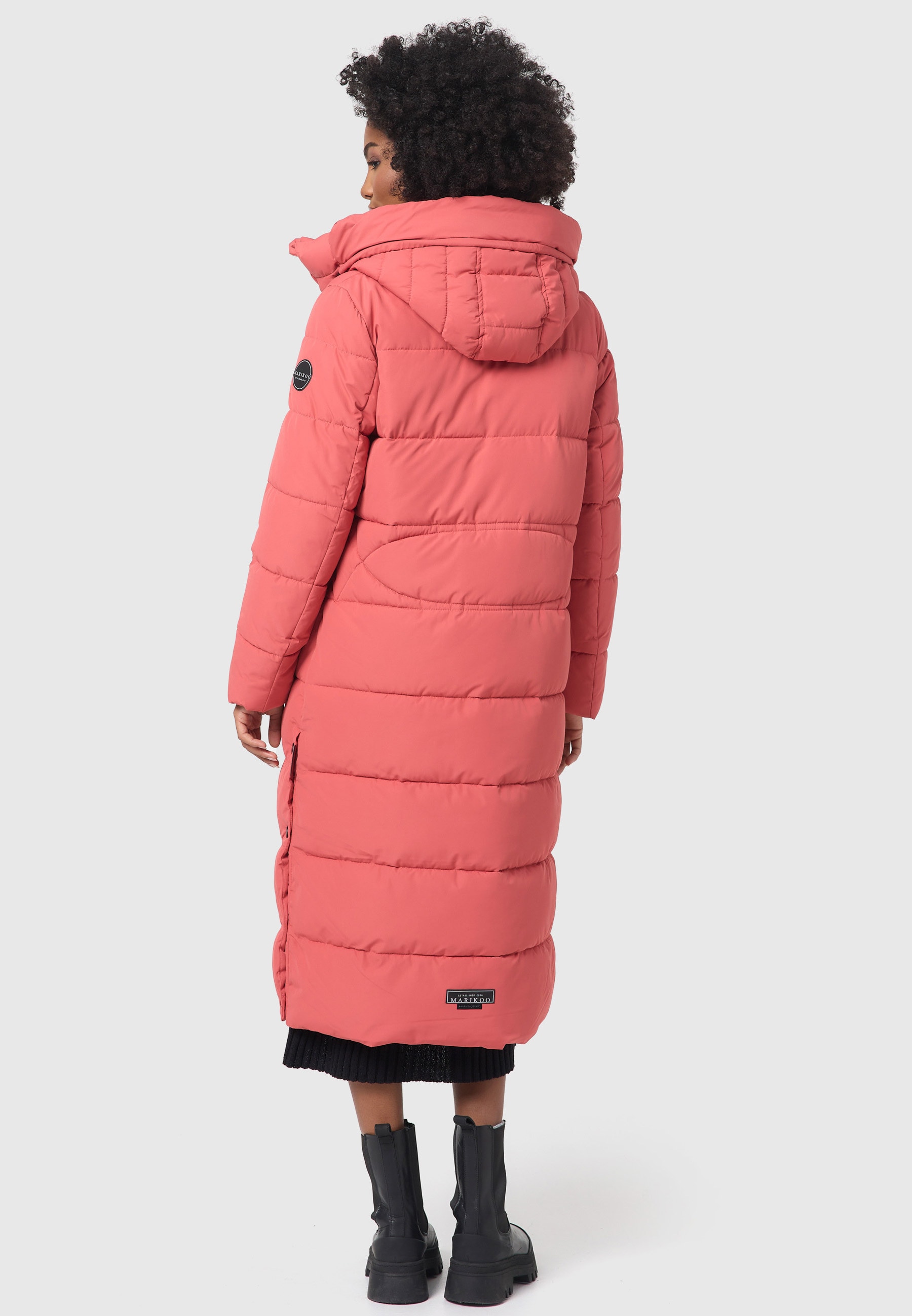 Marikoo Winterjacke »Marikoo Nadeshikoo XVI Damen lange Winter Steppjacke B985«