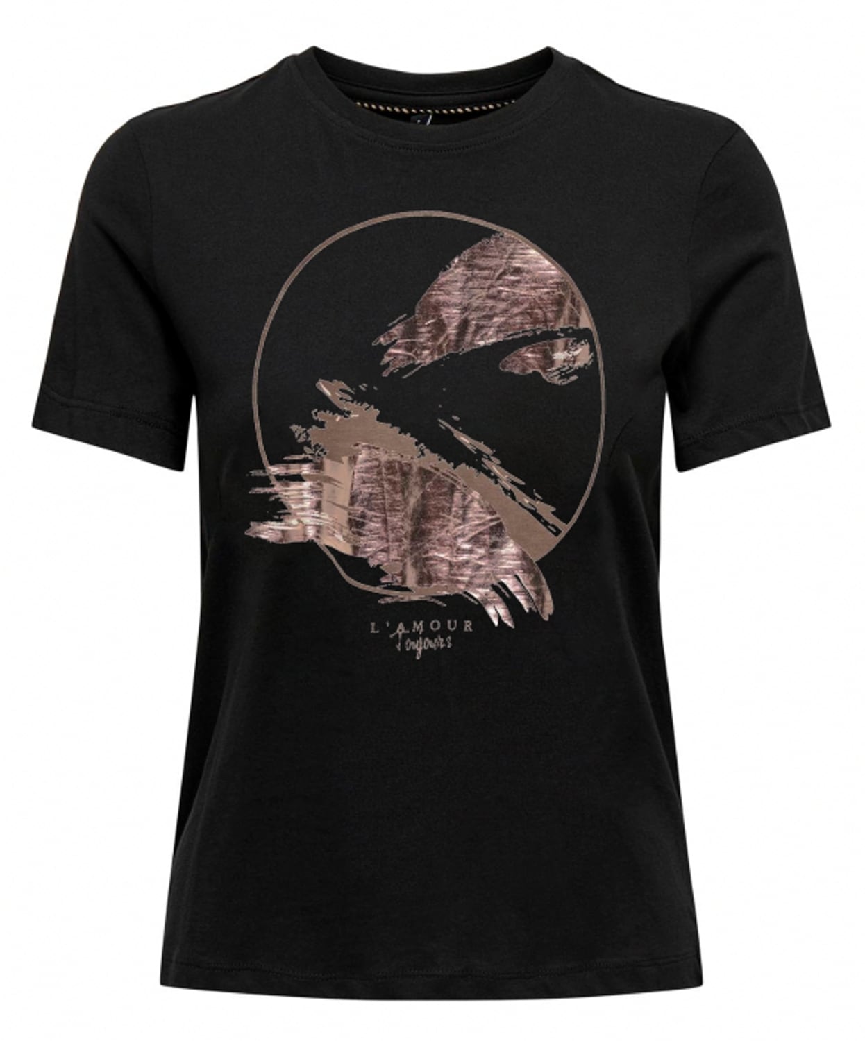 ONLY Kurzarmshirt »ONLKITA LIFE REG S/S MIX TOP CS JRS EX.« Baumwolle, regular fit