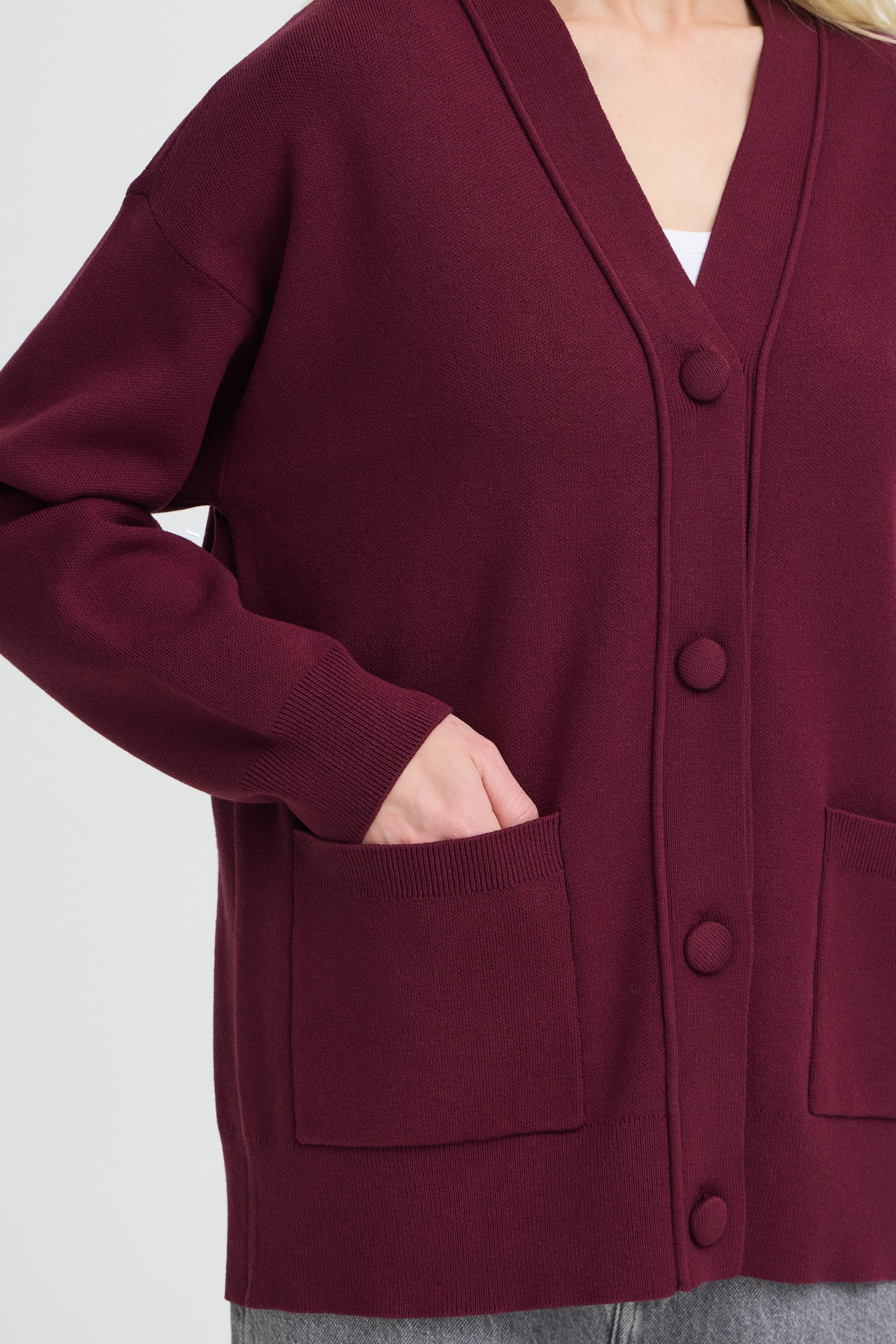 b.young Strickjacke »Damen Langarm BYOTARI«