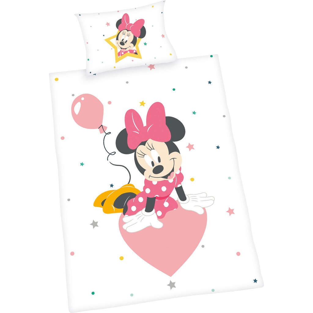 Disney Babybettwäsche »Disney´s Minnie Mouse«, mit liebevollem Motiv