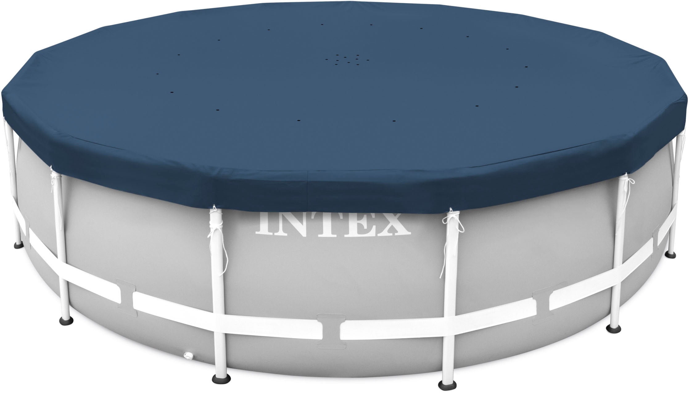 Bâche d’hiver INTEX 4,57 m piscine ronde PVC triple épaisseur anti-UV