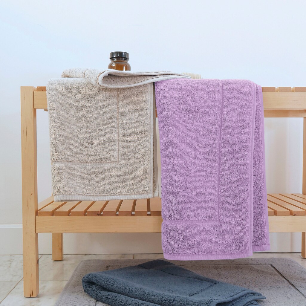 framsohn frottier Badematte »Uni Basic Hotelmatte«, Höhe 11 mm, beidseitig nutzbar-schnell trocknend-fußbodenheizungsgeeignet