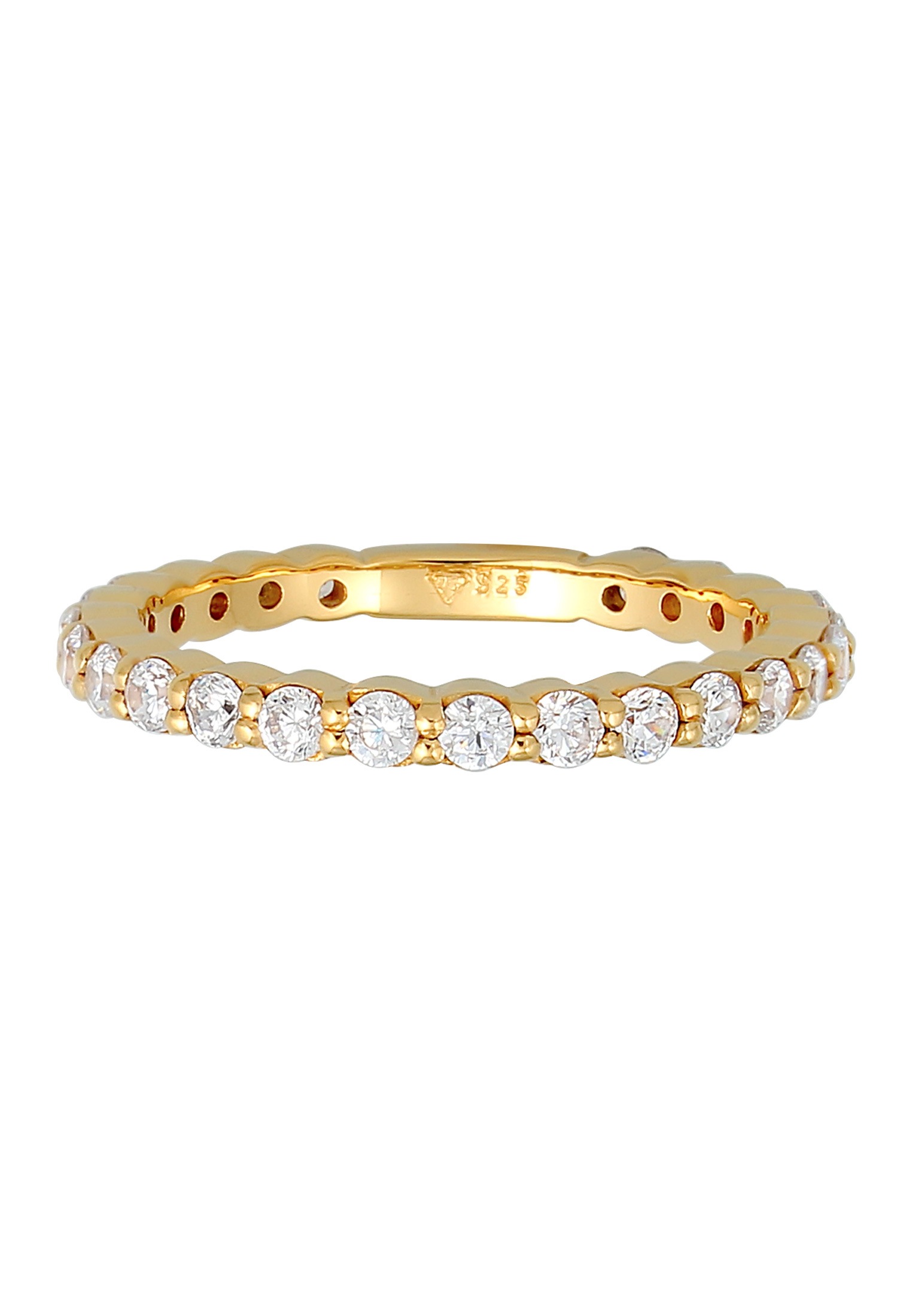 Elli Silberring »Ring Memoire Eternity Zirkonia Funkelnd 925 Silber«