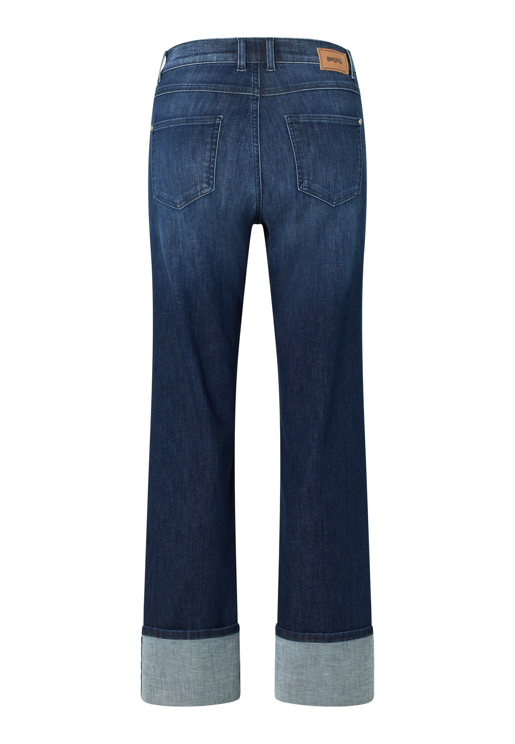 ANGELS Straight-Jeans »LARA TU«, mit umgeschlagenem Bein