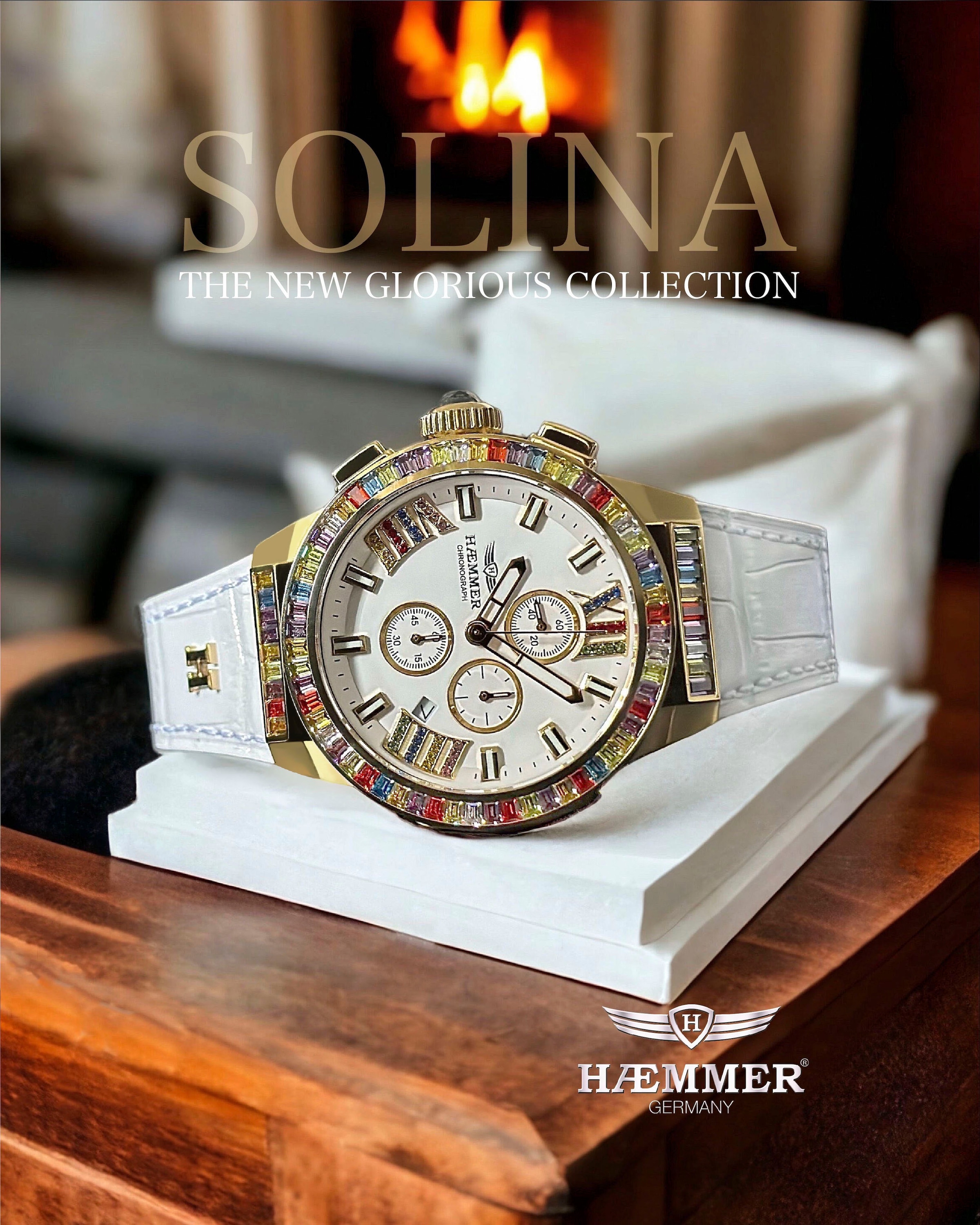 »SOLINA, GR013« online bestellen | UNIVERSAL Chronograph HAEMMER GERMANY