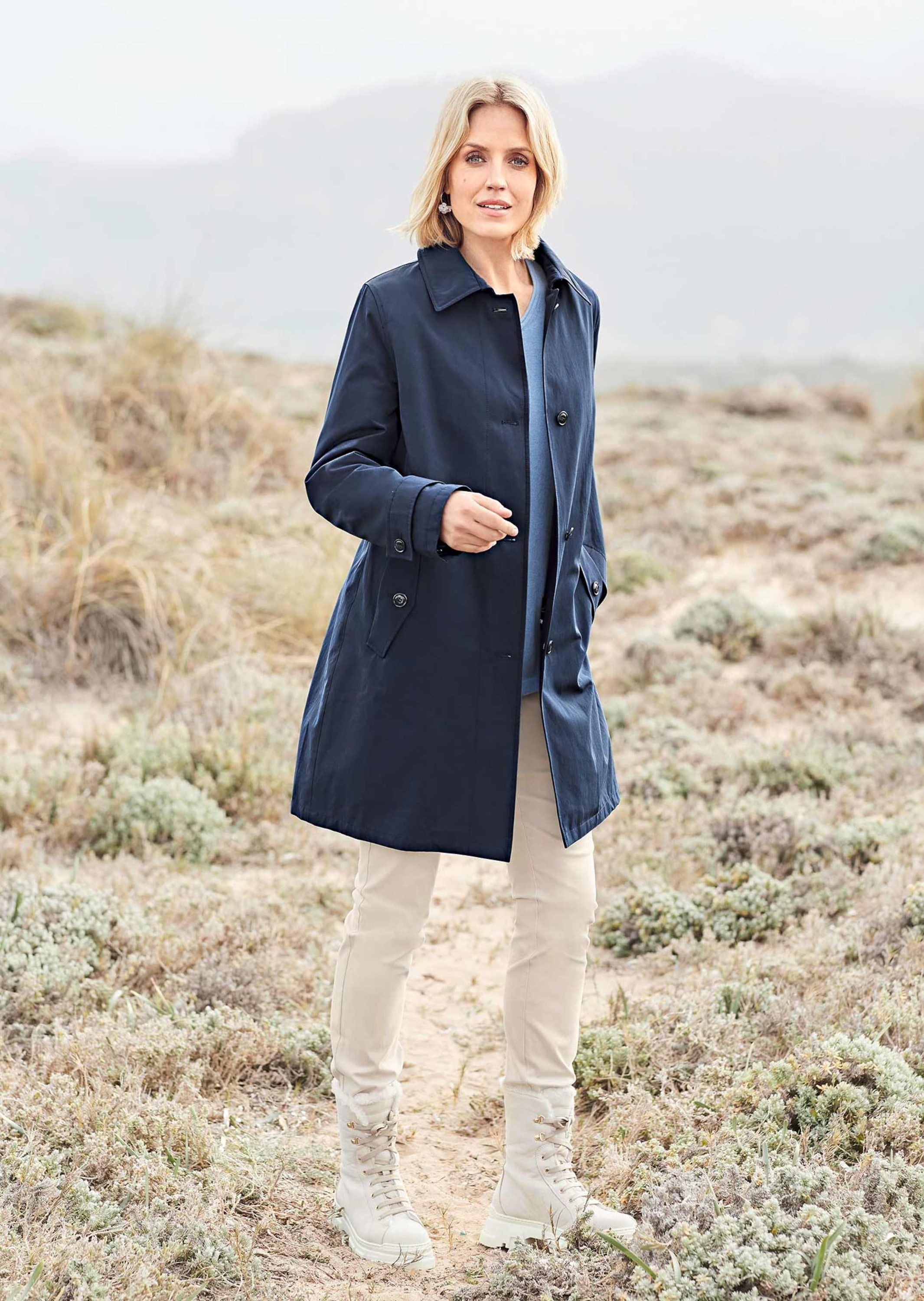 GOLDNER Langmantel »Mantel für jede Jahreszeit«