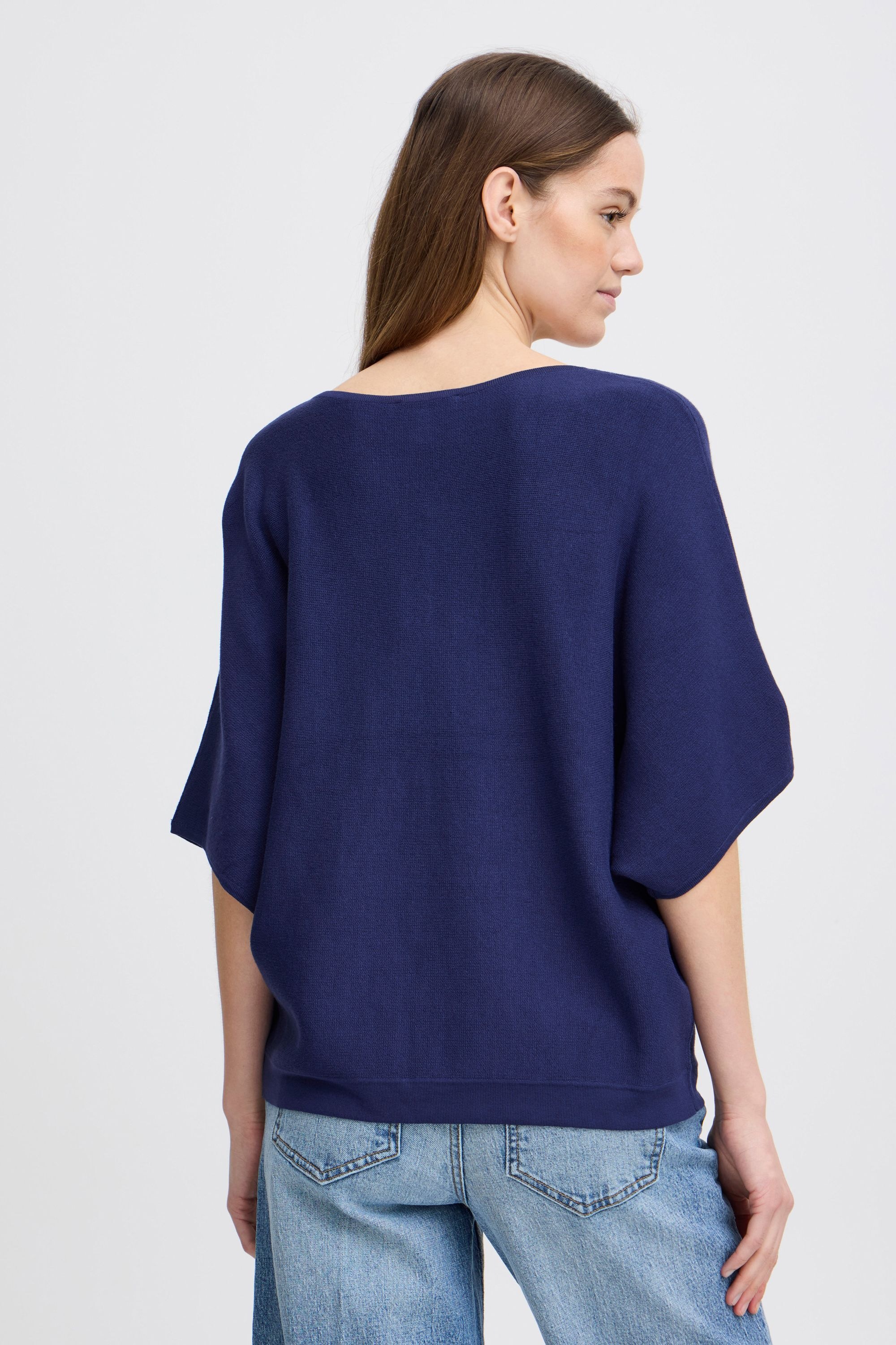 b.young Strickjacke »Pullunder BYMMMORLA VNECK SHORT SLEEVE -«