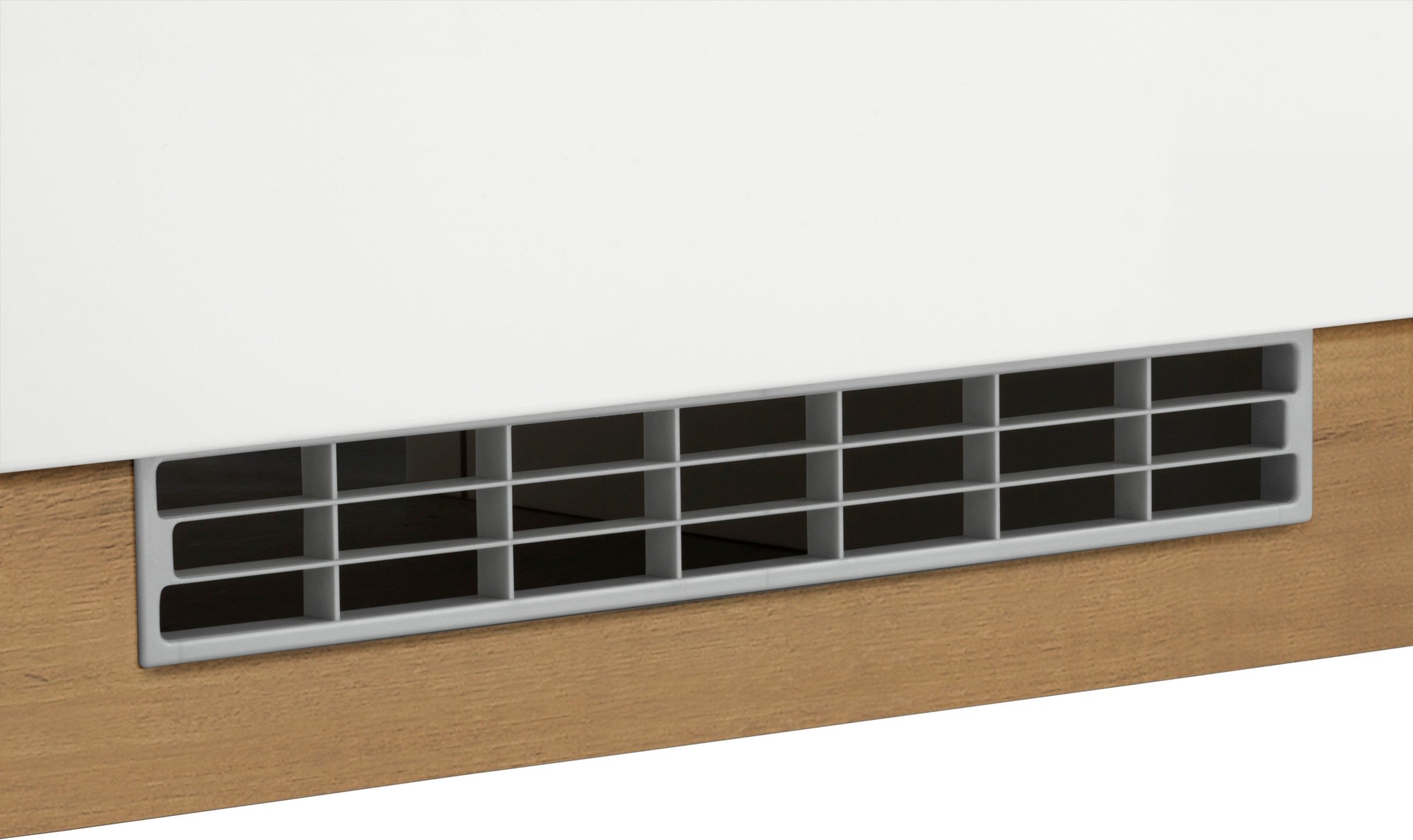 KOCHSTATION Kühlumbauschrank »KS-Brindisi«, 60 cm breit, 200 cm hoch, hochwertige MDF Fronten