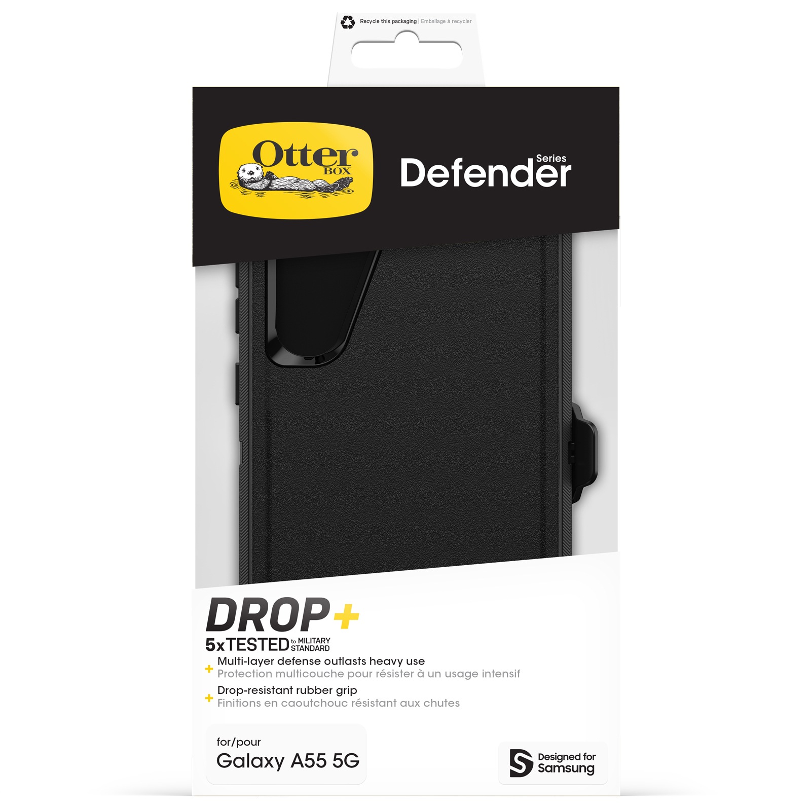 Otterbox Handyhülle »Defender für Samsung Galaxy A55 5G«, Schutzhülle, Cover, Backcover