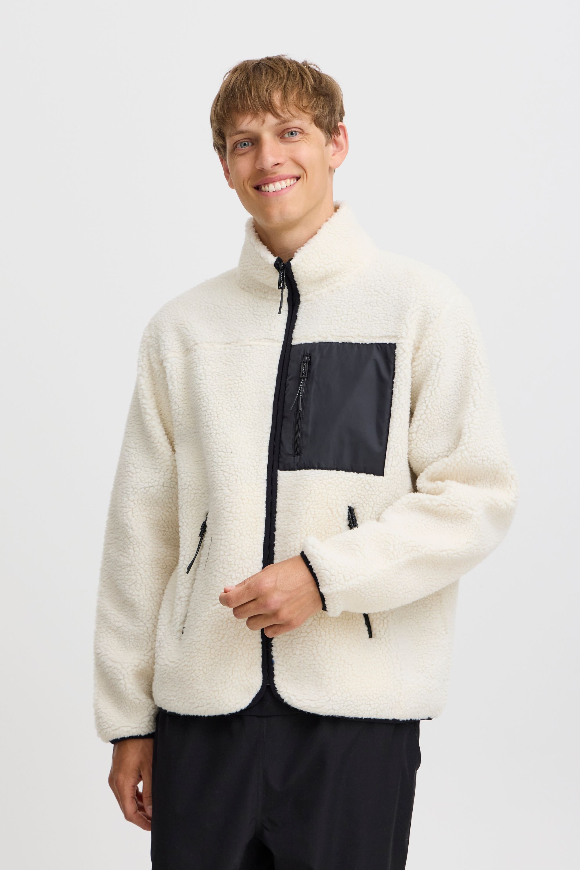 TheJoggConcept Fellimitatjacke »Fellimitatjacke JCMMBERRI JACKET 4«