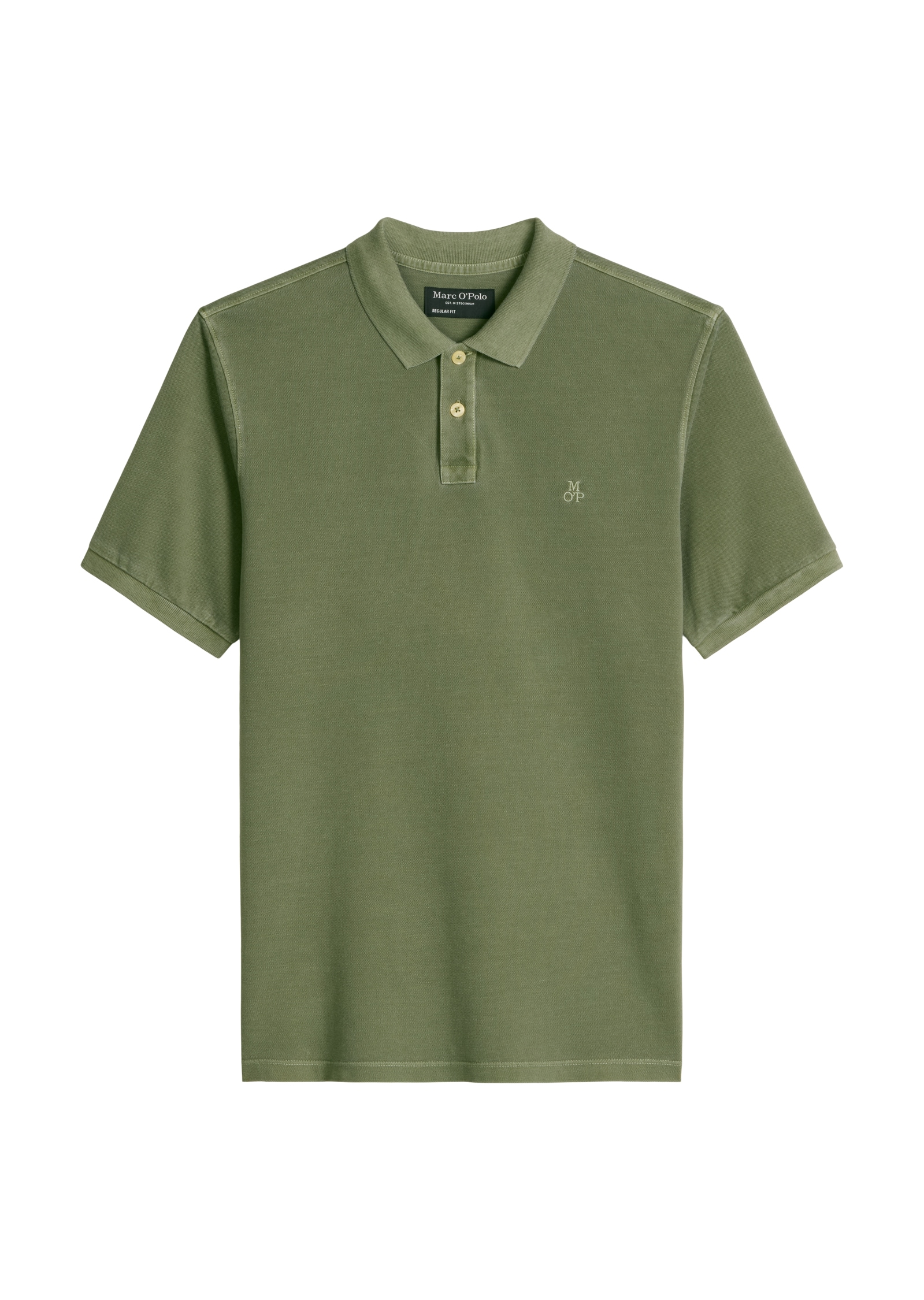 Marc O'Polo Poloshirt Piqué regular garment-dyed aus Bio-Baumwolle