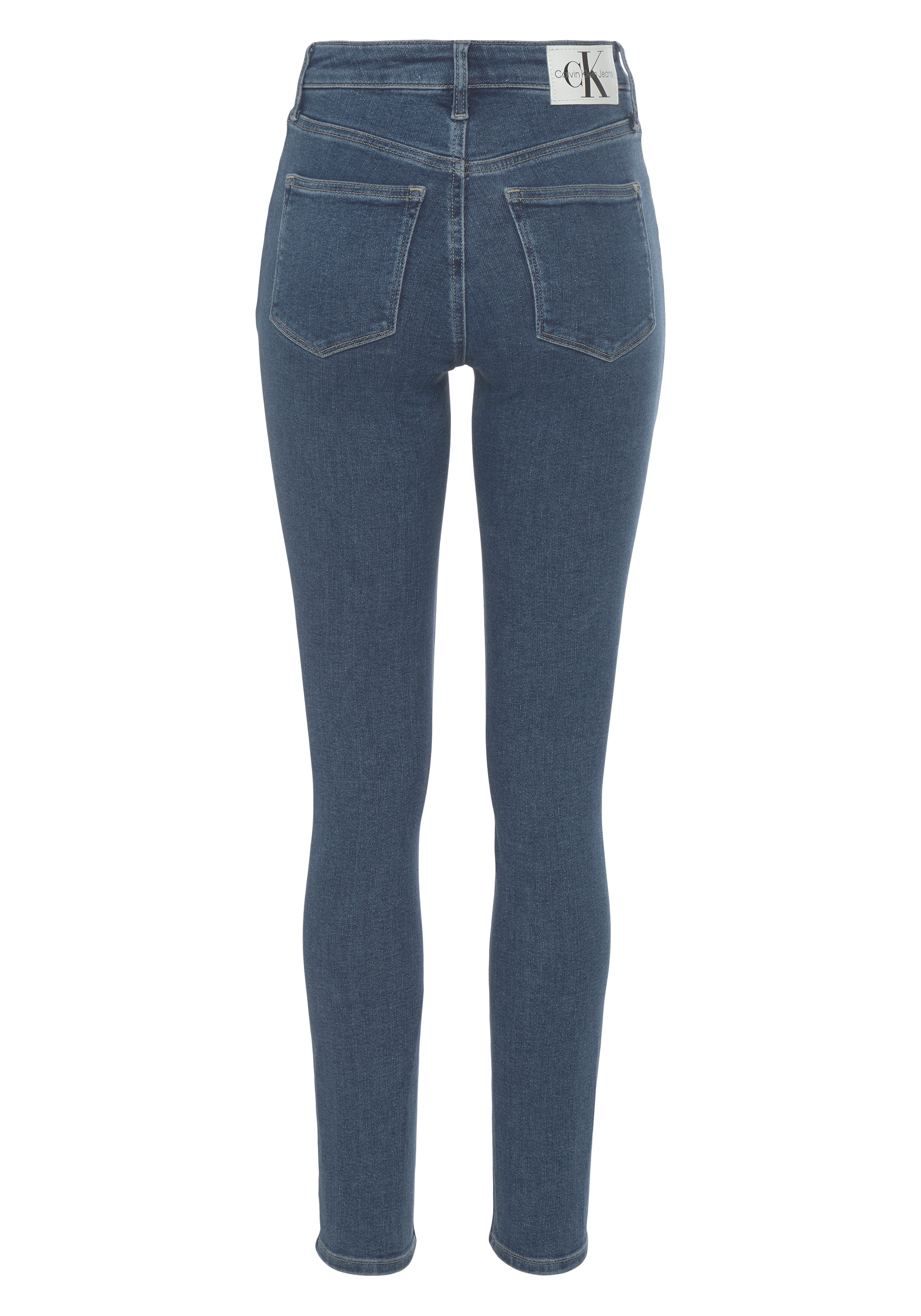 Calvin Klein Jeans Skinny-fit-Jeans »HIGH RISE SKINNY«, stone washed