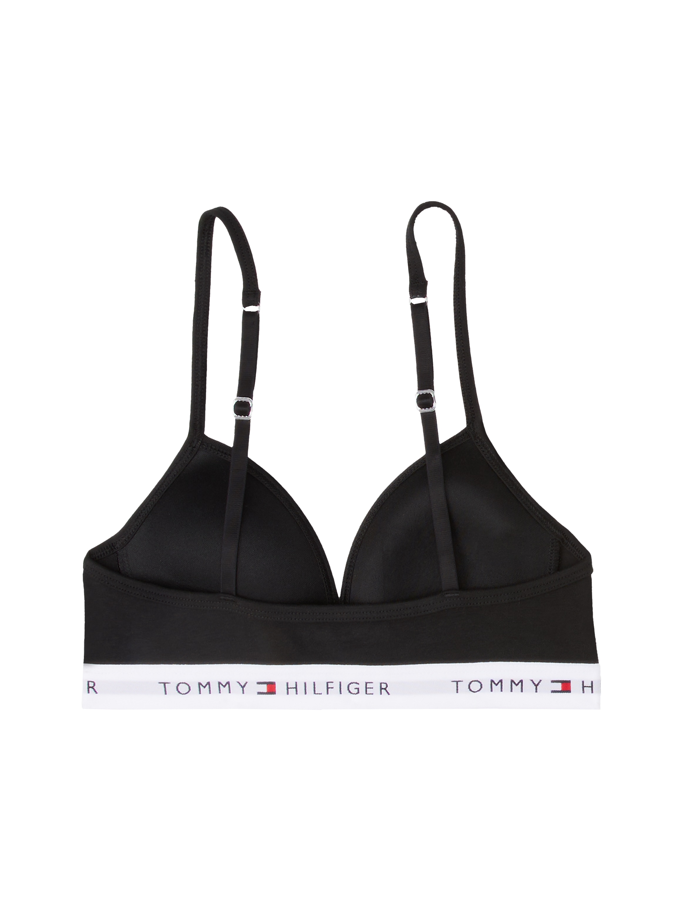 Tommy Hilfiger Underwear Triangel-BH mit Logoschriftzug