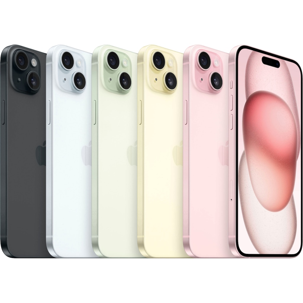 Apple Smartphone »iPhone 15 Plus 512GB«, pink, 17 cm/6,7 Zoll, 512 GB Speicherplatz, 48 MP Kamera