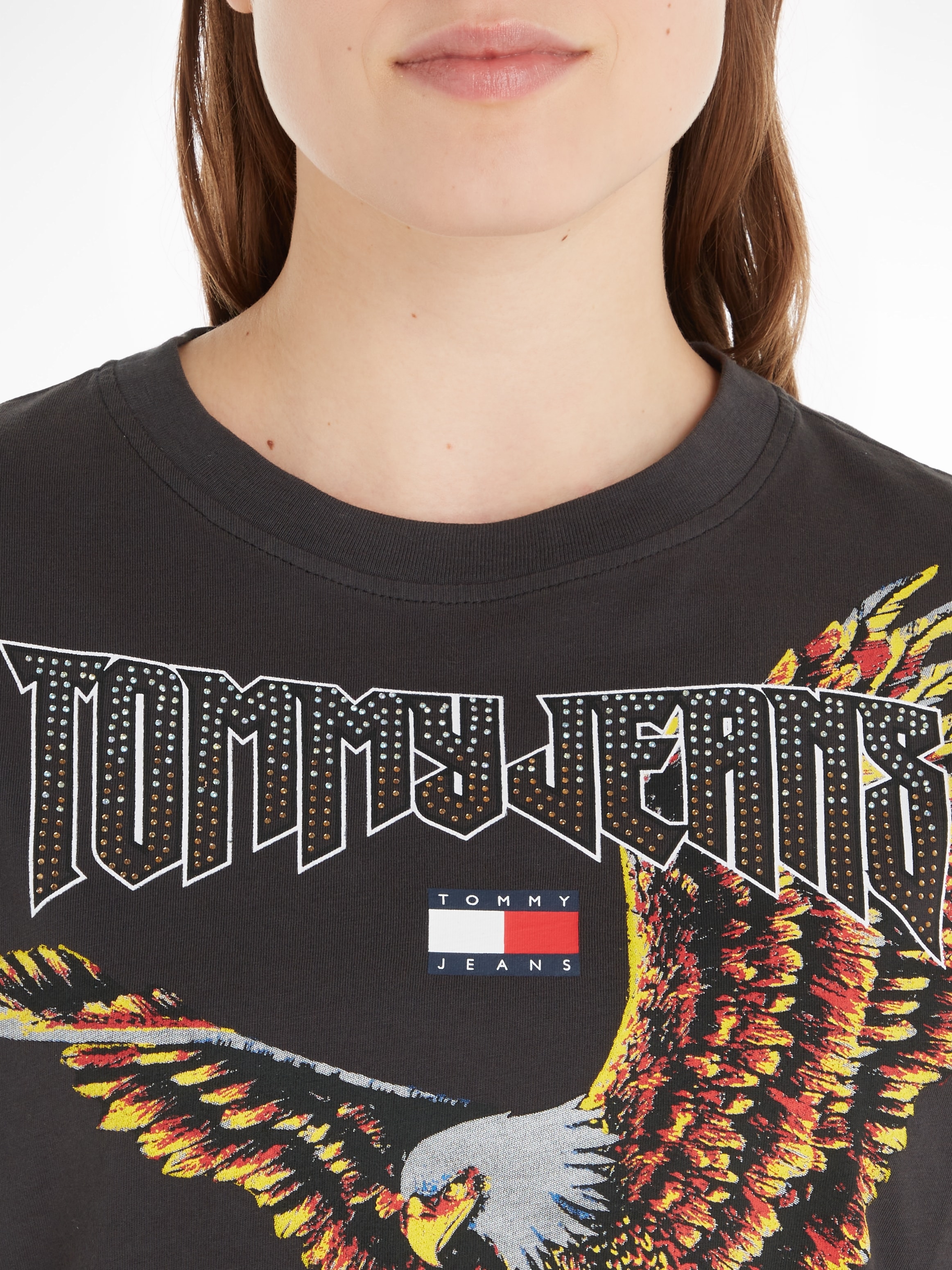 Tommy Jeans T-Shirt »TJW EAGLE bei ♕ SS« VINTAGE OVR