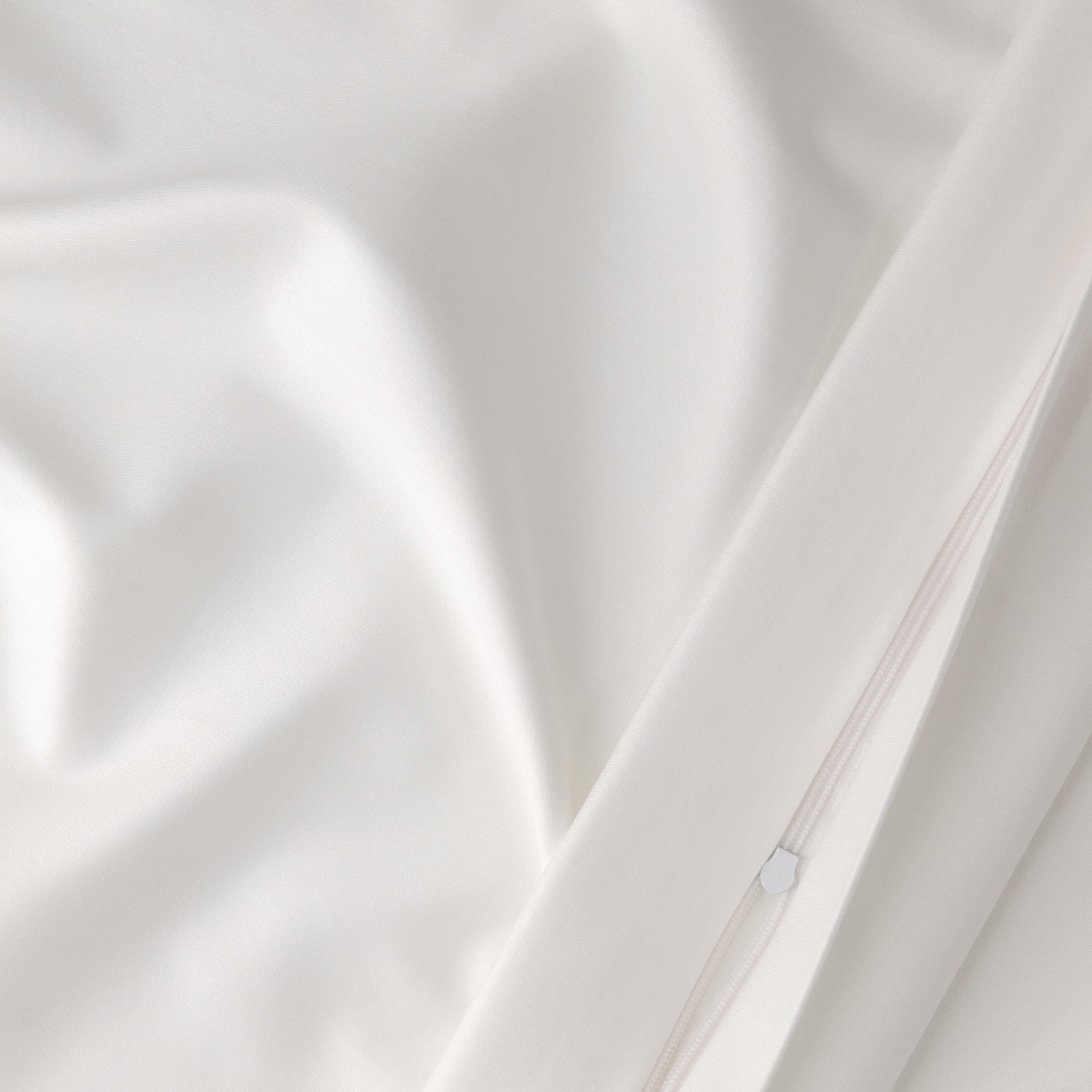 Florella Bettwäsche »UNI weiss SAGENHAFT Edel-Satin,  100% Baumwolle«