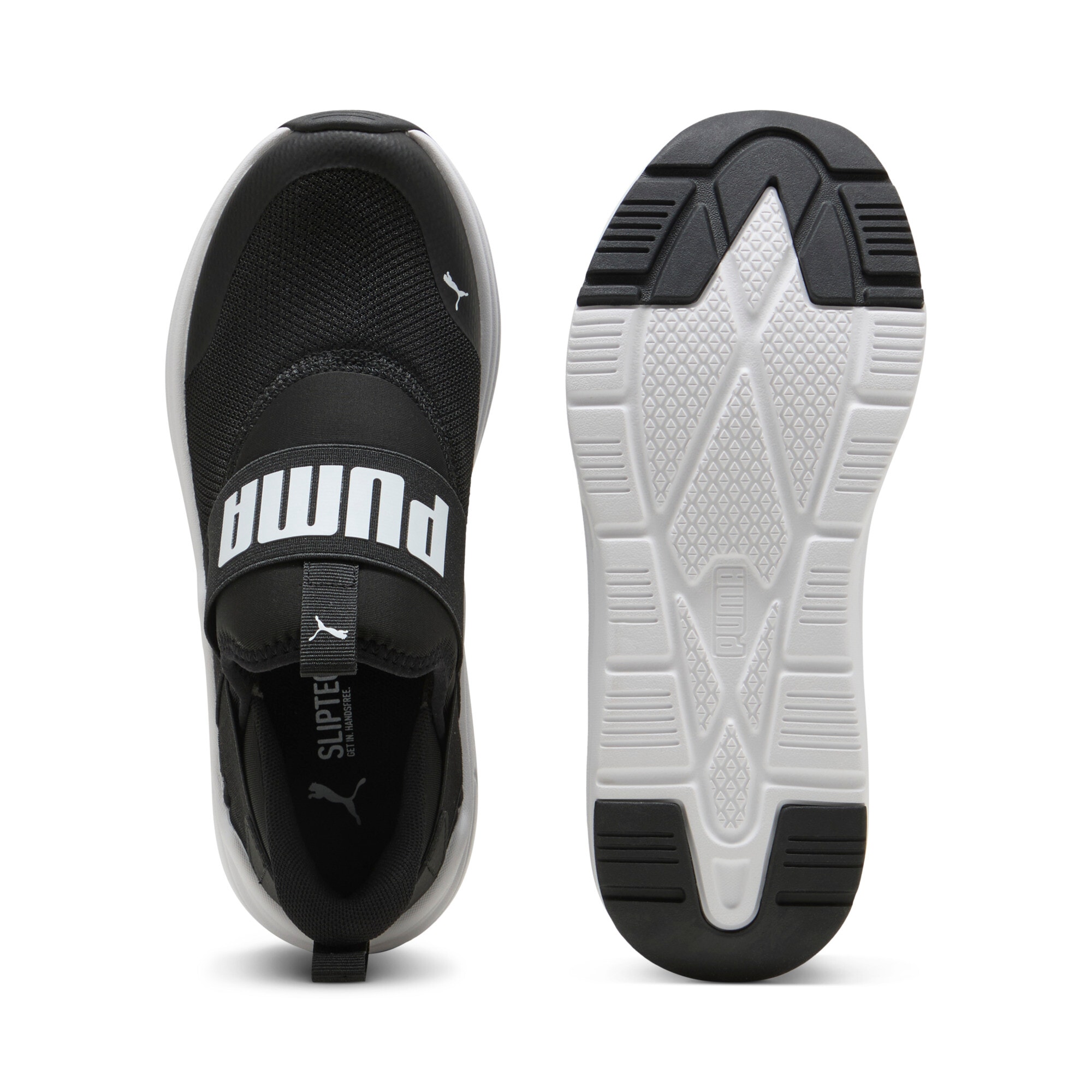 PUMA Sneaker »SOFTRIDE WIRED 2 SLIPTECH JR«  mit SOFTFOAM+ Dämpfung, leicht profilierte Synthetik-Laufsohle