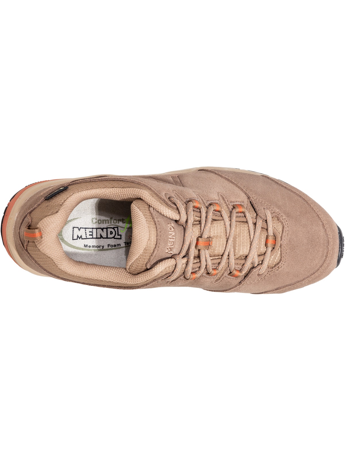 Meindl Wanderschuh »Meindl El Paso Lady GTX natur/terracotta«  Weicher Lederabschluss für höchsten Komfort beim Gehen