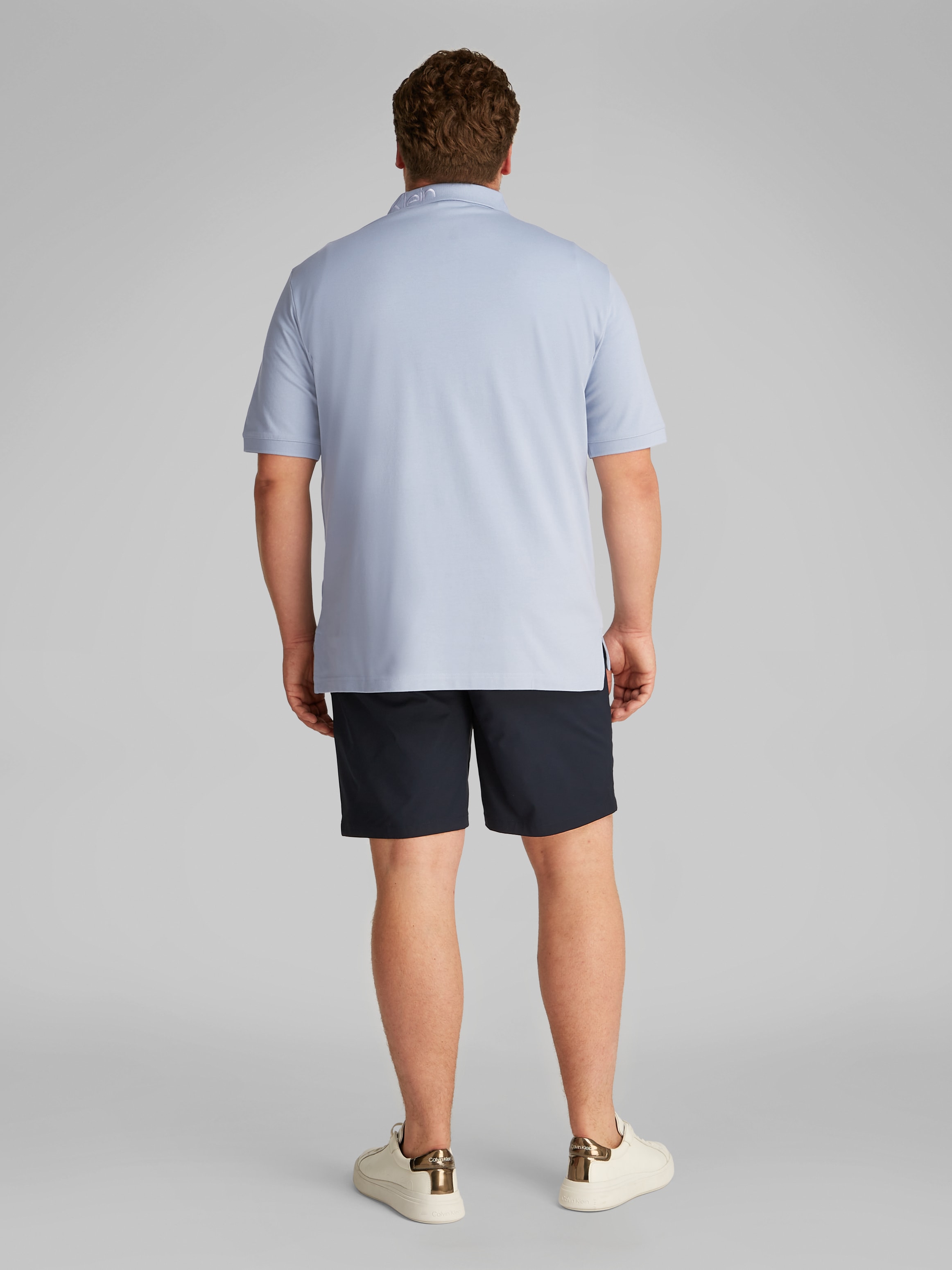 Calvin Klein Big&Tall Poloshirt »BT_STRETCH PIQUE LOGO CLLR POLO«, in großen Größen