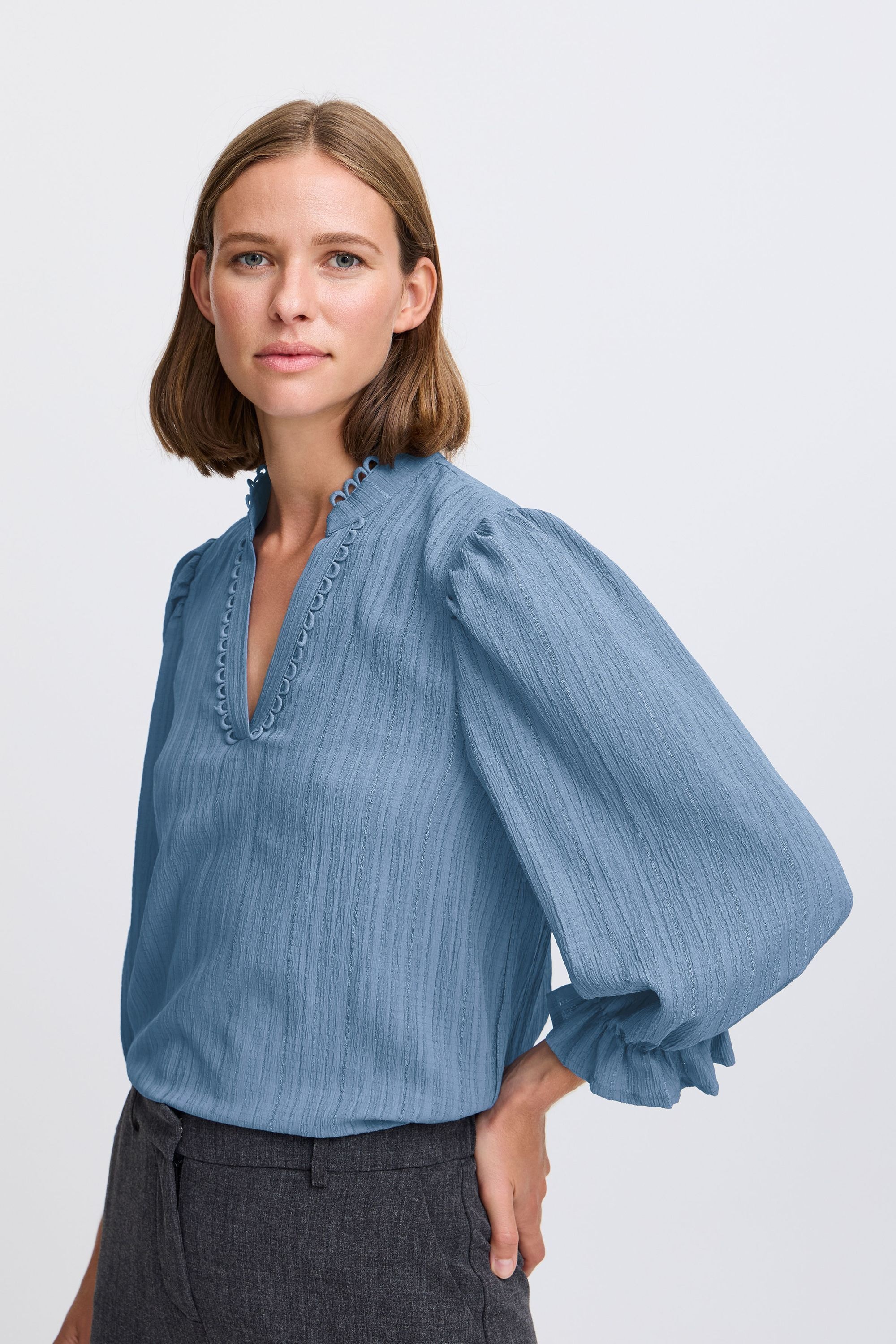 b.young Longbluse »Tunika BYJULIANA SS BLOUSE -«