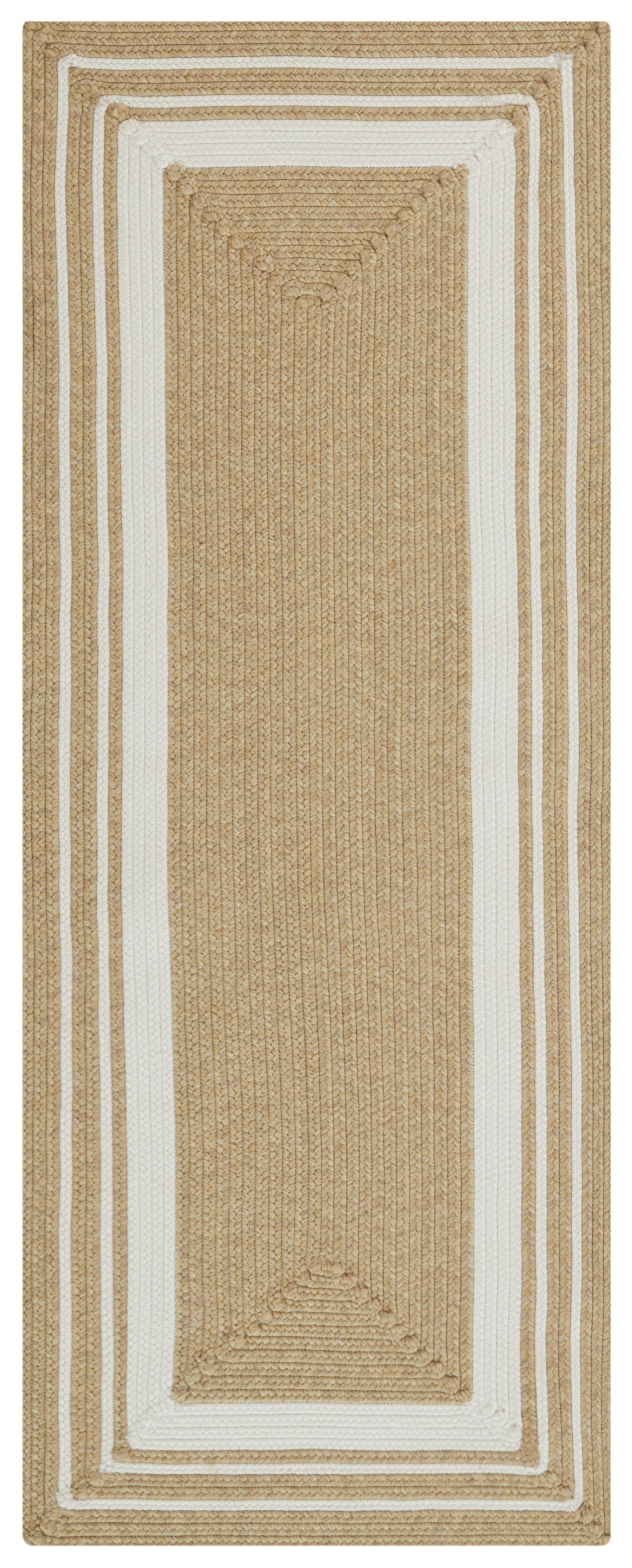 HANSE Home Teppich »Trenzado«, rechteckig, 10 mm Höhe, In- & Outdoor, Handmade-Look, Läufer, Wetterfest, Balkon, Wohnzimmer