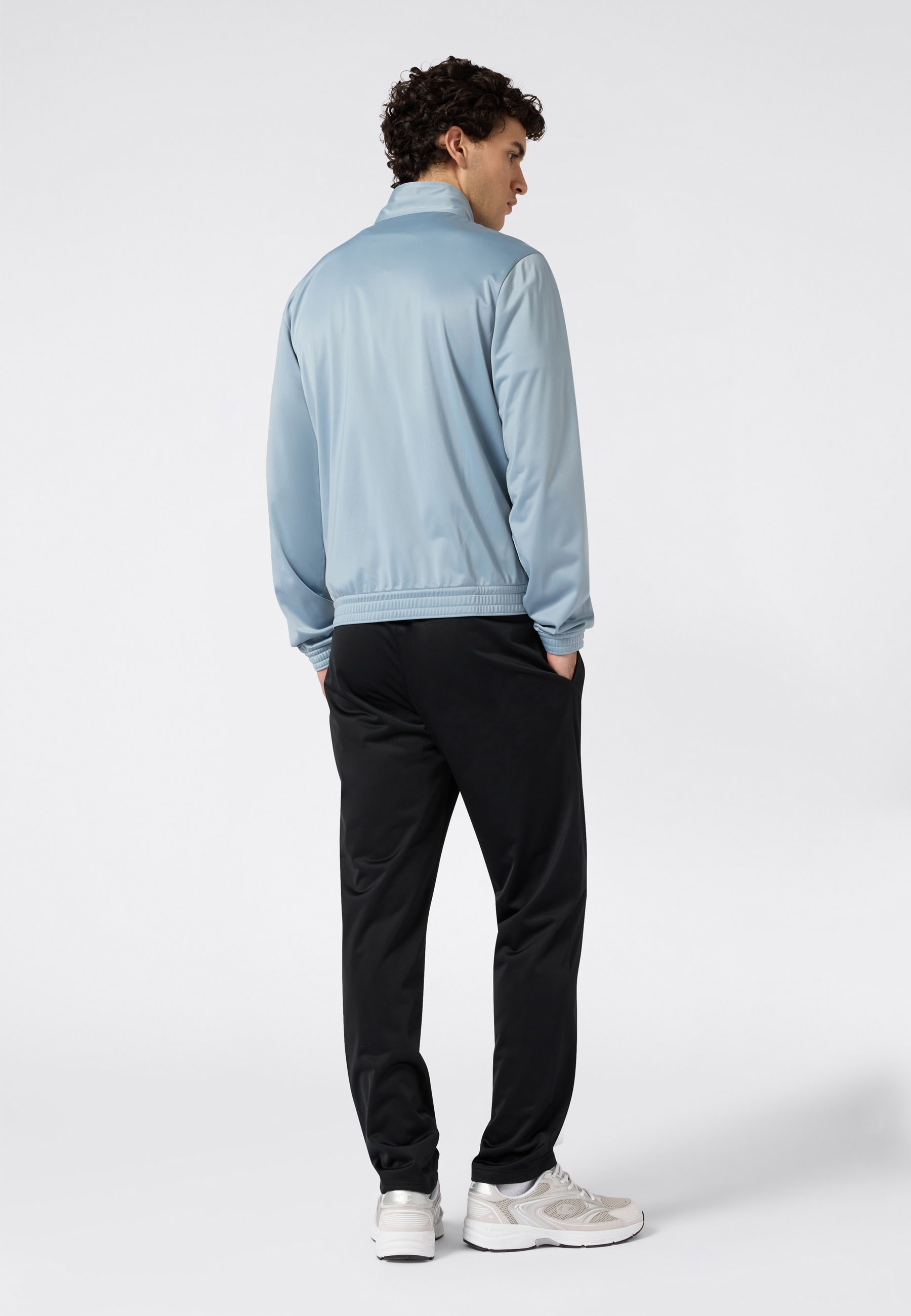 Champion Trainingsanzug »Tracksuit Small Logo« 2 Stk. zweiteiliges Set, aus Polyester, mit Reißverschlusstaschen