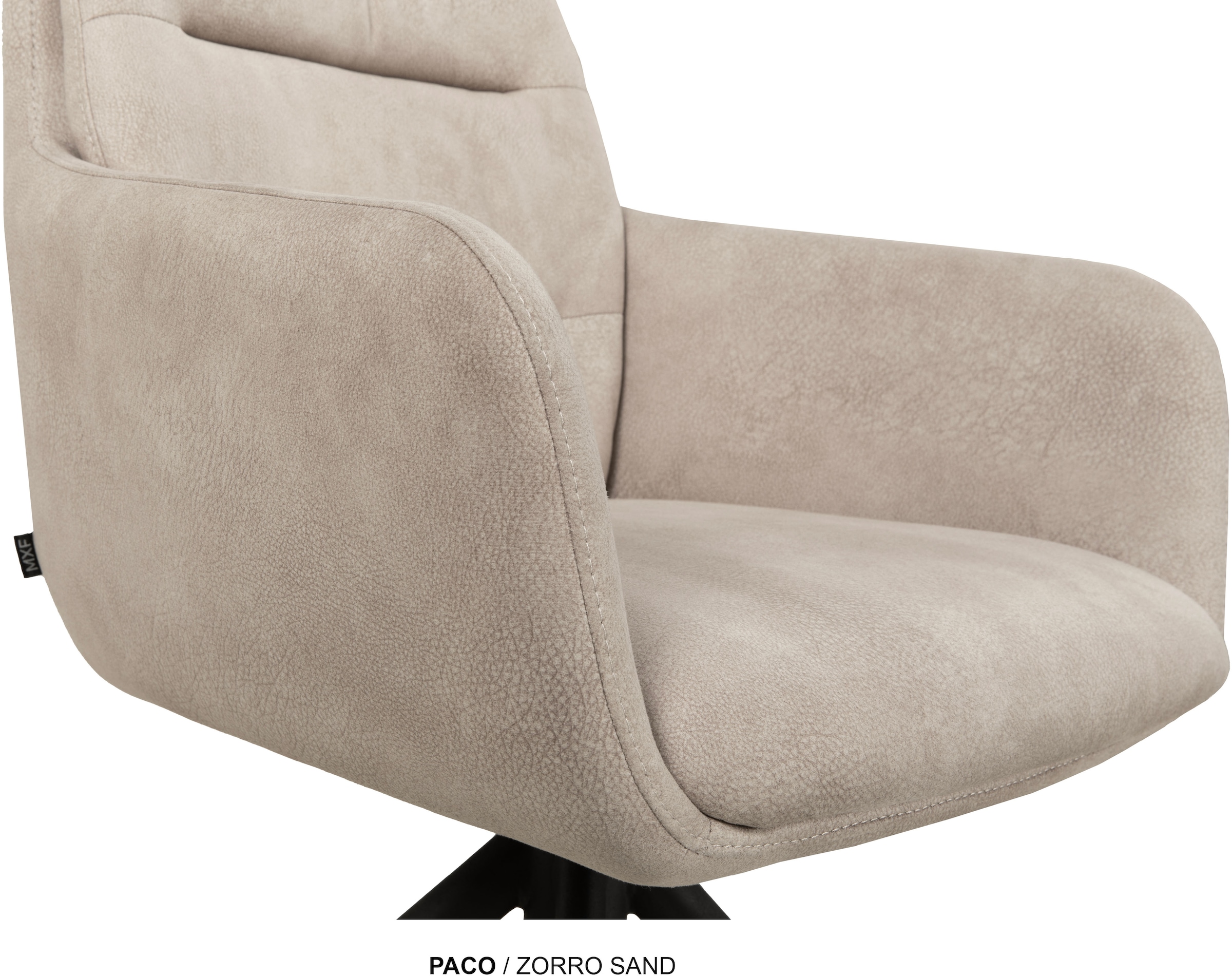 OMG Design Esszimmerstuhl »Paco« (Set) 2 Stk.Drehstuhl mit auto-return, Armlehnenstuhl