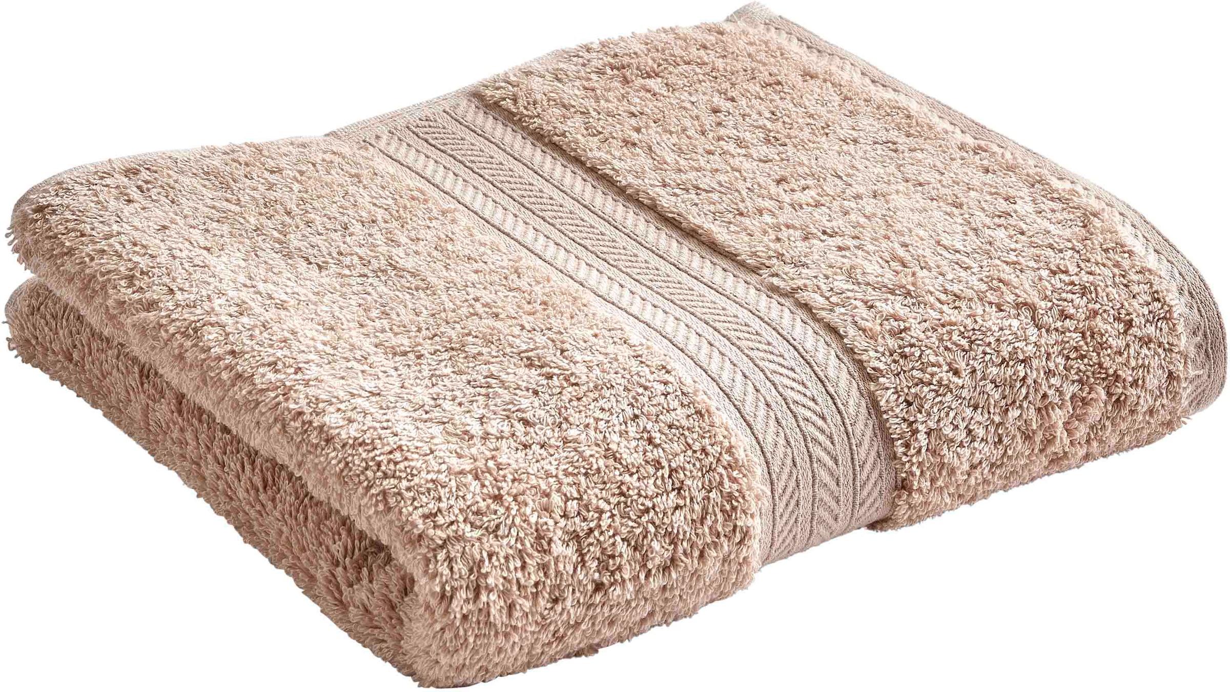 CHRISTY 'Renaissance' Luxury 675GSM Egyptian Cotton Towels in Light Brown